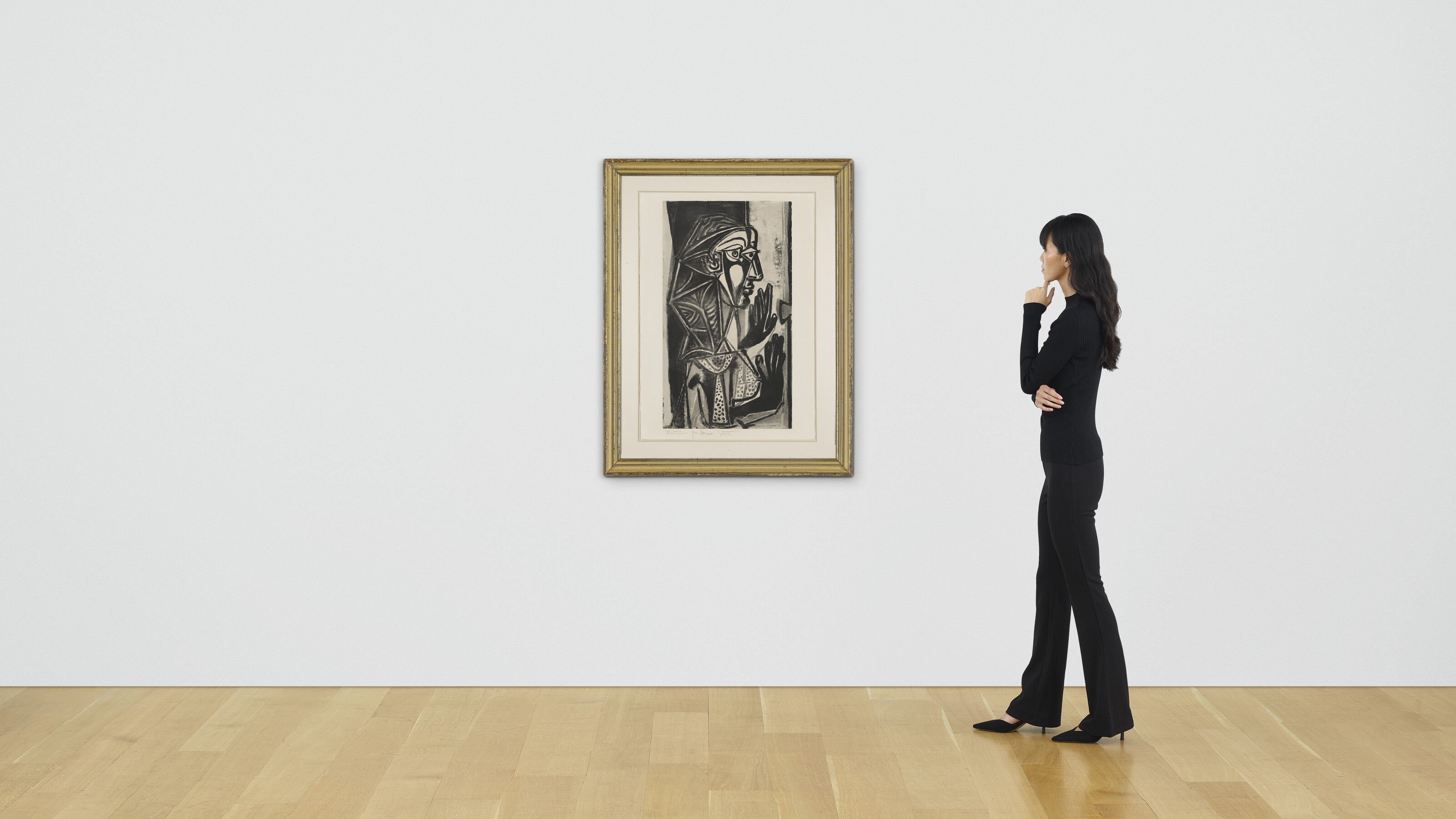 Pablo Picasso — Женщина в зеркале, изображение 3