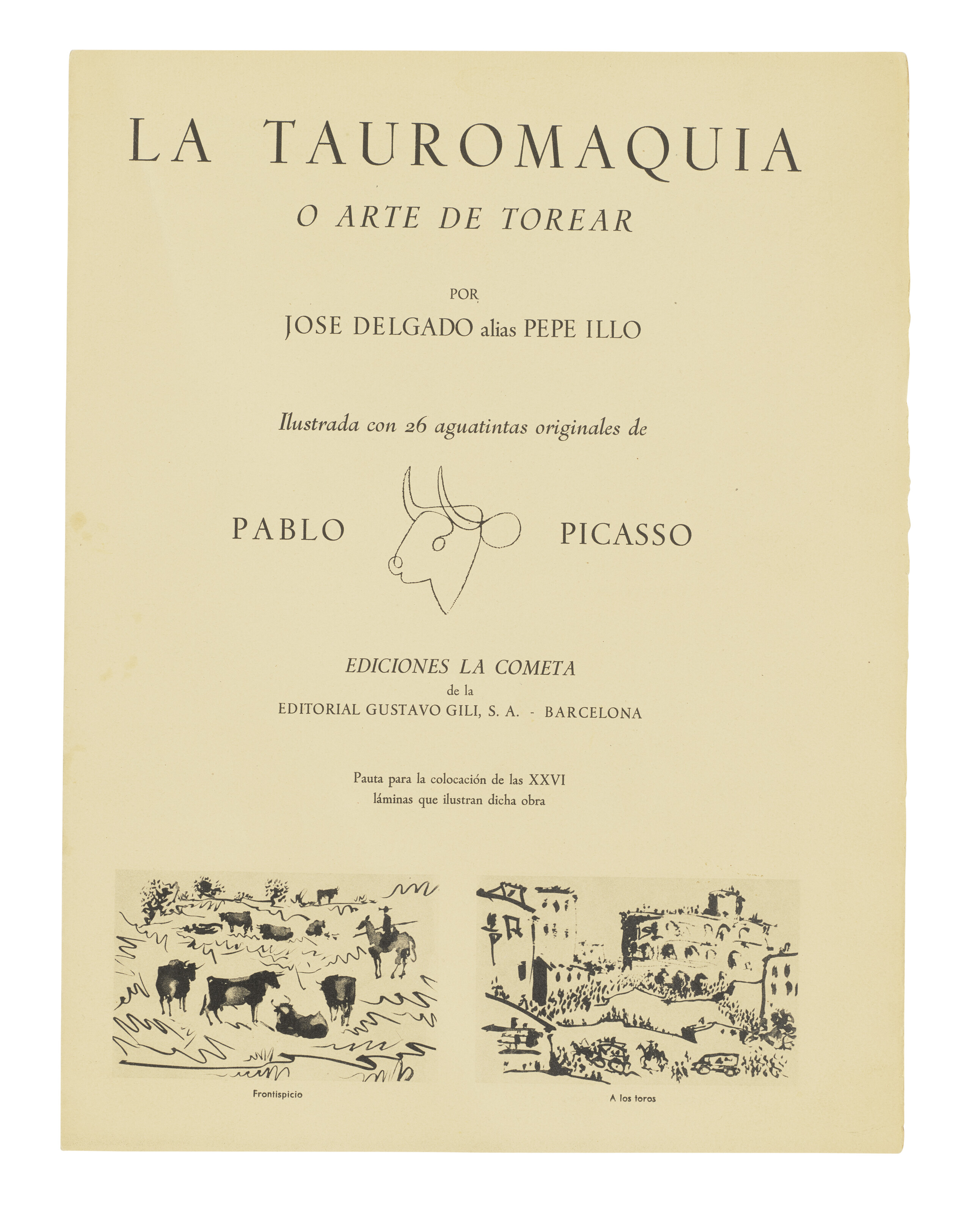 Pablo Picasso — Ла Тауромакия, изображение 2