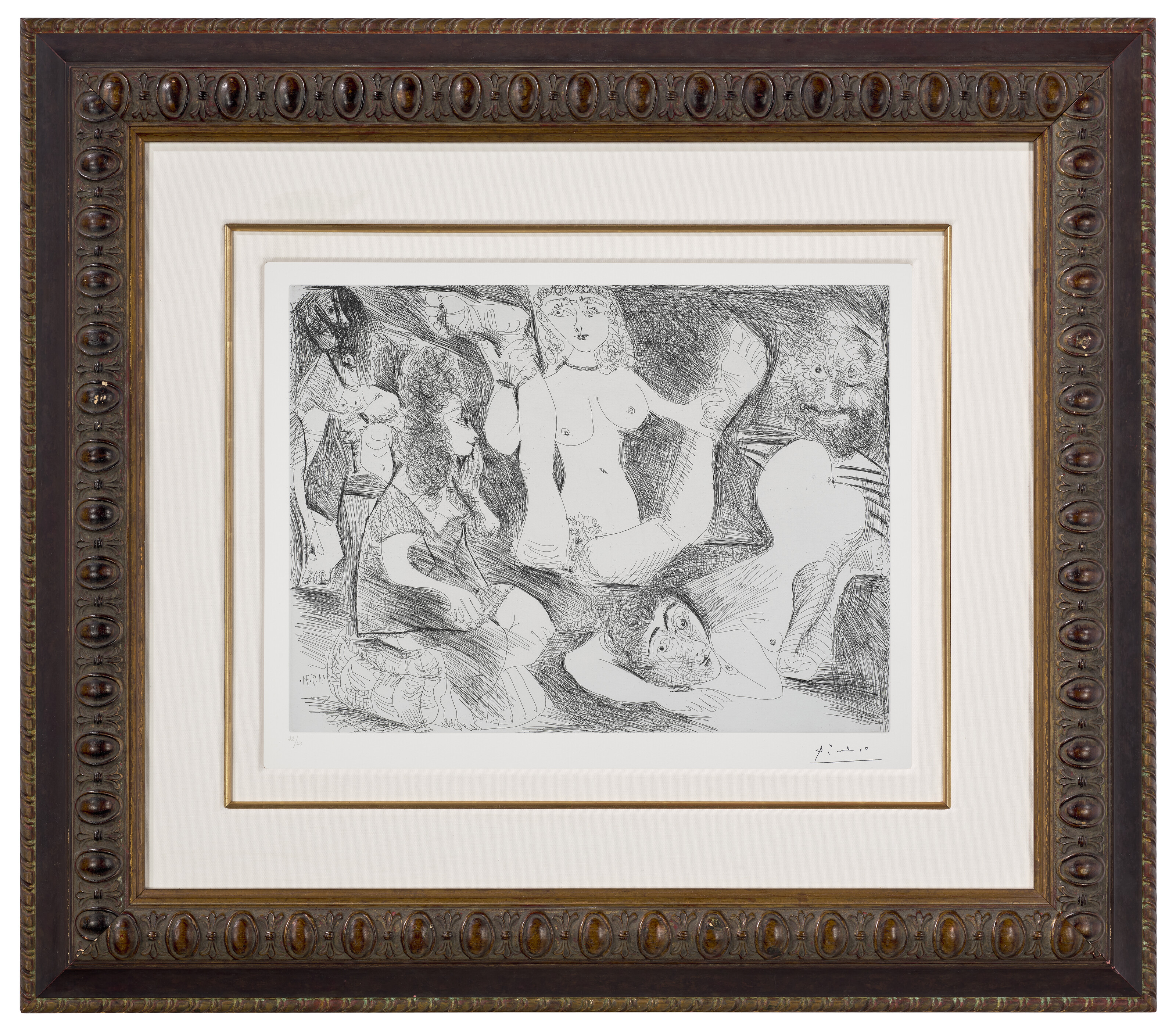 Pablo Picasso — Ла Сери 156 : три гравюры, изображение 6