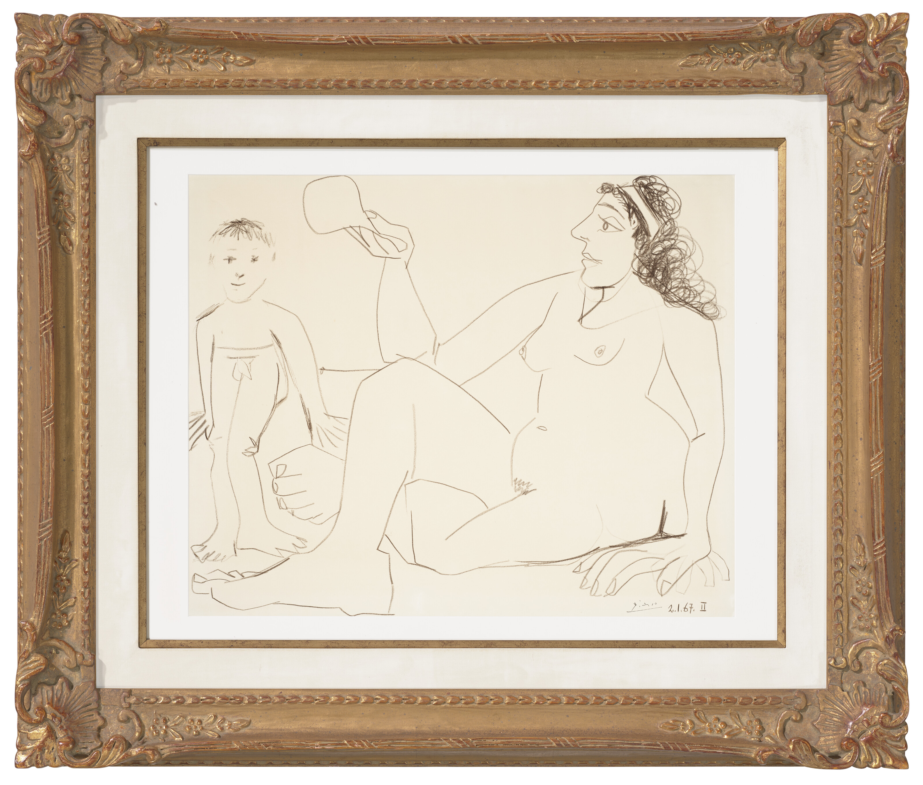 Pablo Picasso — Женщина в мире и в одиночестве, изображение 2
