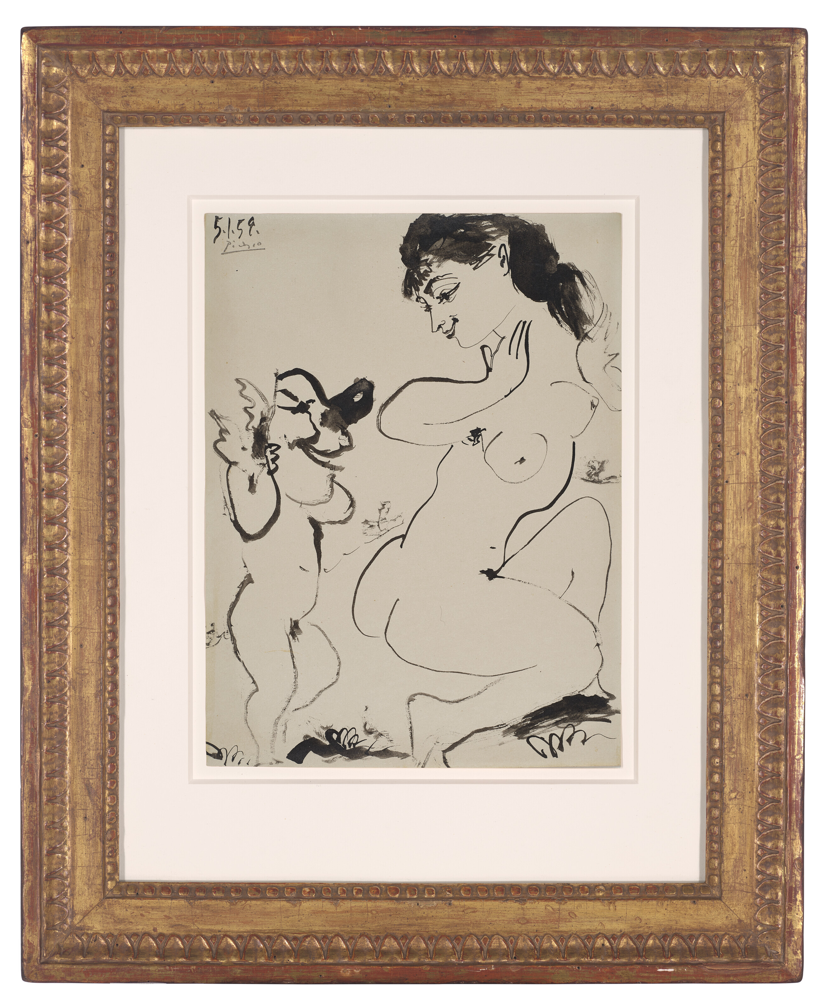 Pablo Picasso — Любовный маскарад, изображение 2