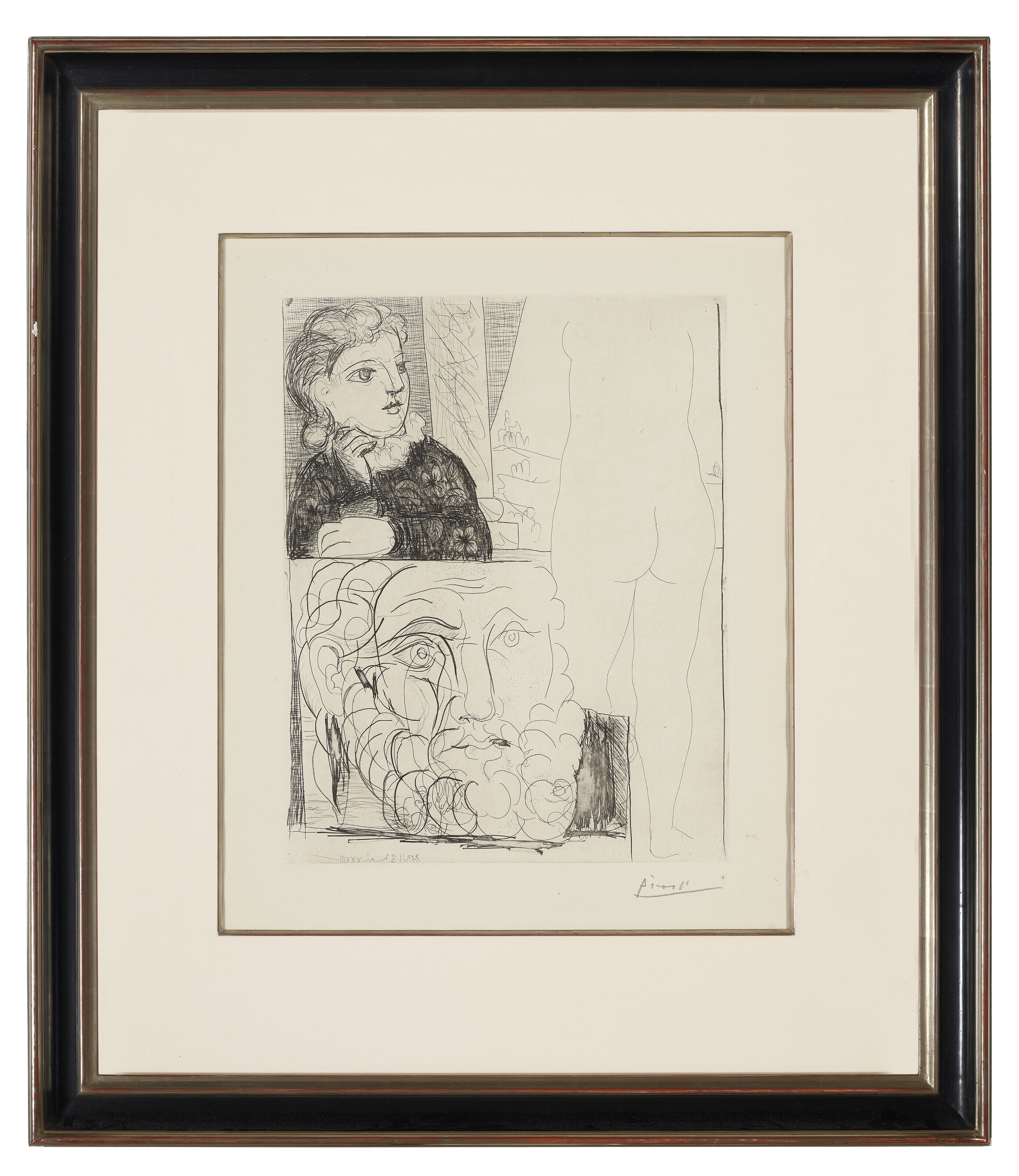 Pablo Picasso — Женский наряд, скульптура "руки и ноги наедине с барби" из коллекции La Suite Vollard, изображение 2