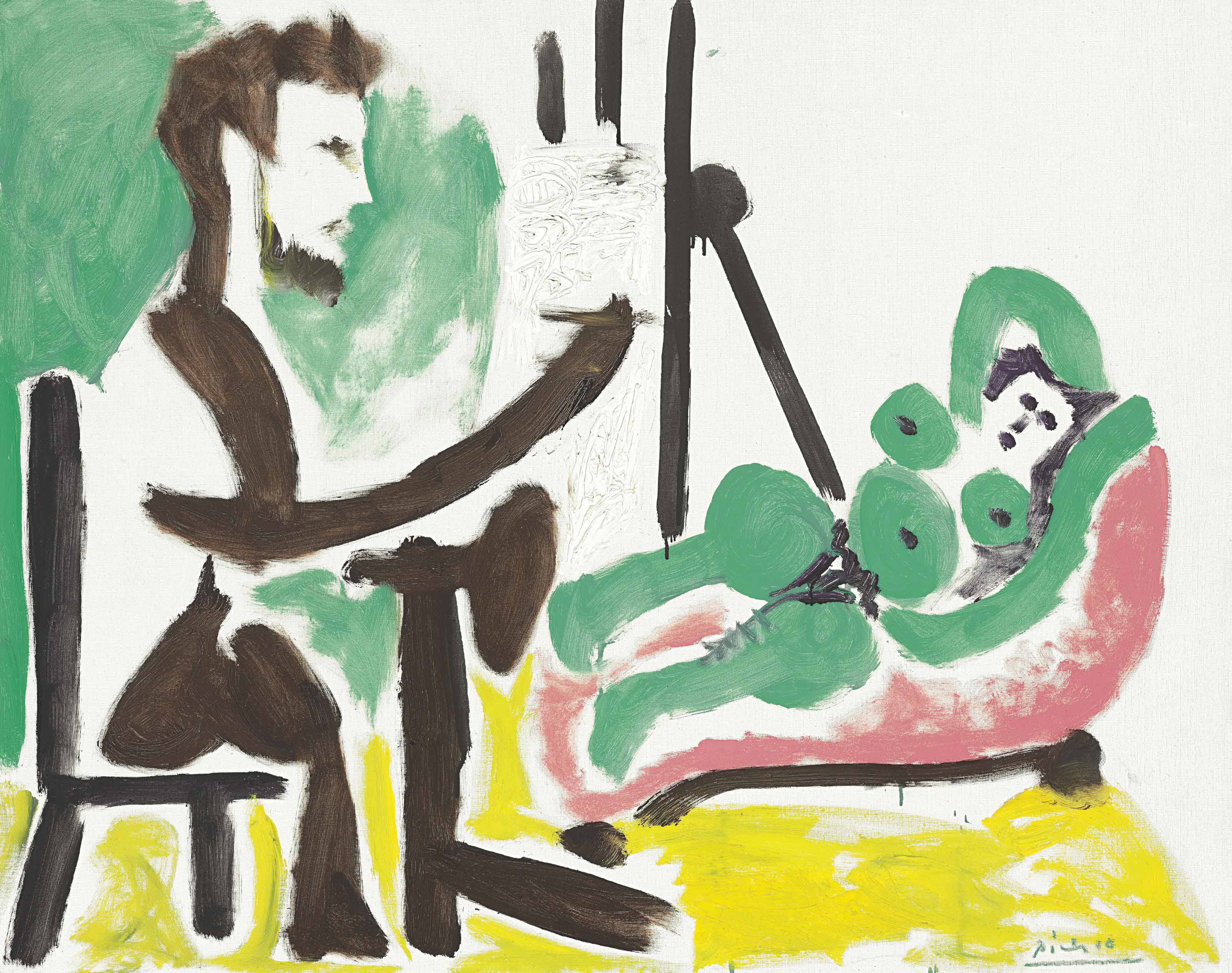 Pablo Picasso — Мир и модель сына
