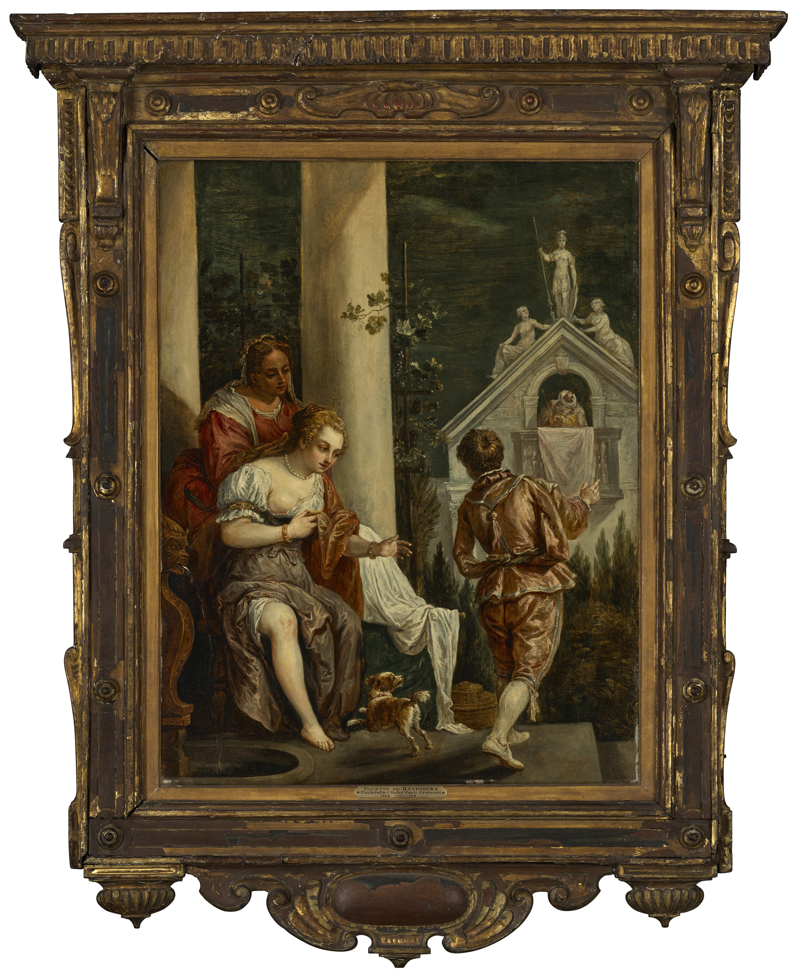 Paolo Veronese — Вирсавия в своем омовении, изображение 2
