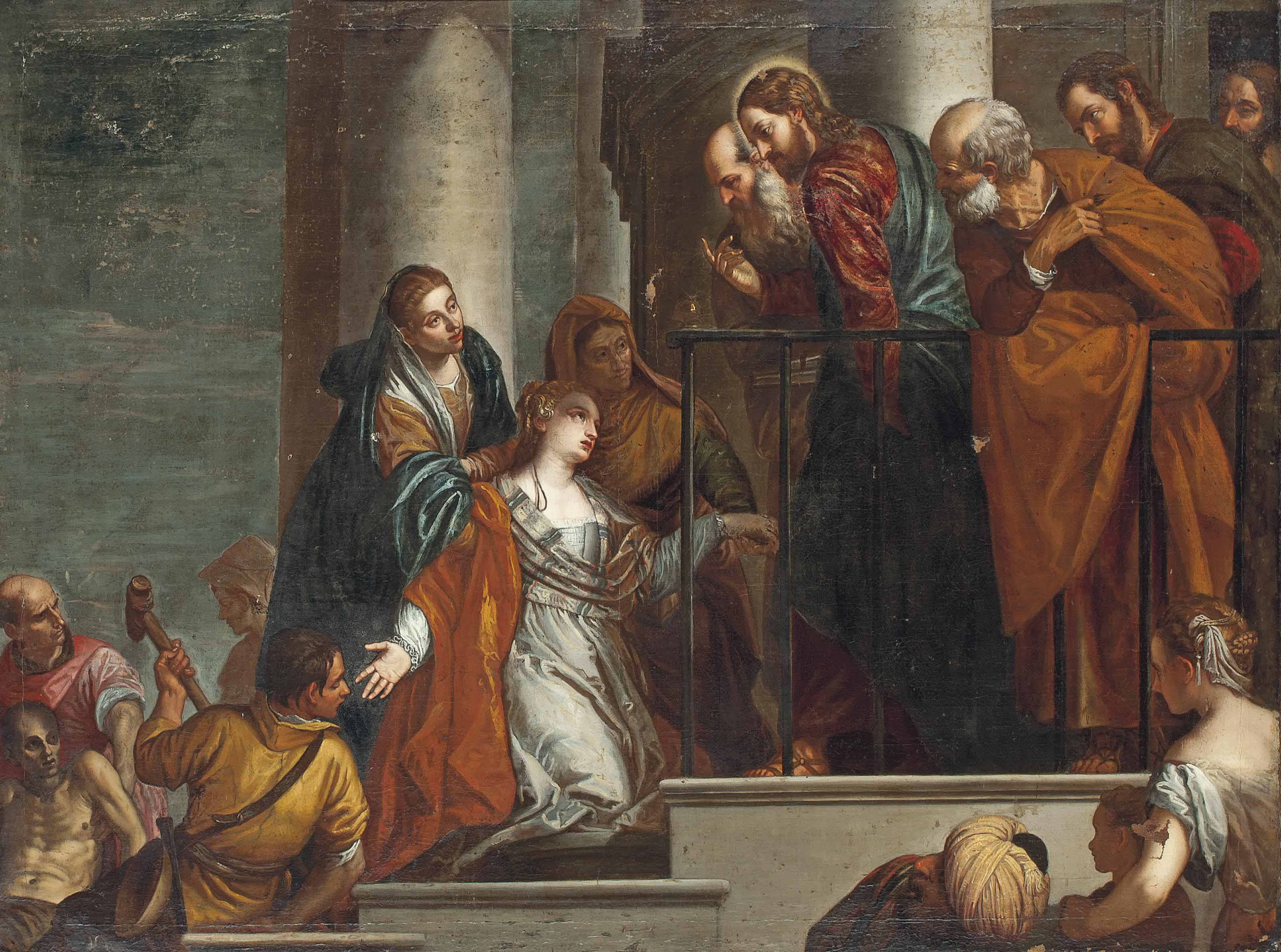 Paolo Veronese — Христос воскрешает сына вдовы из Наина