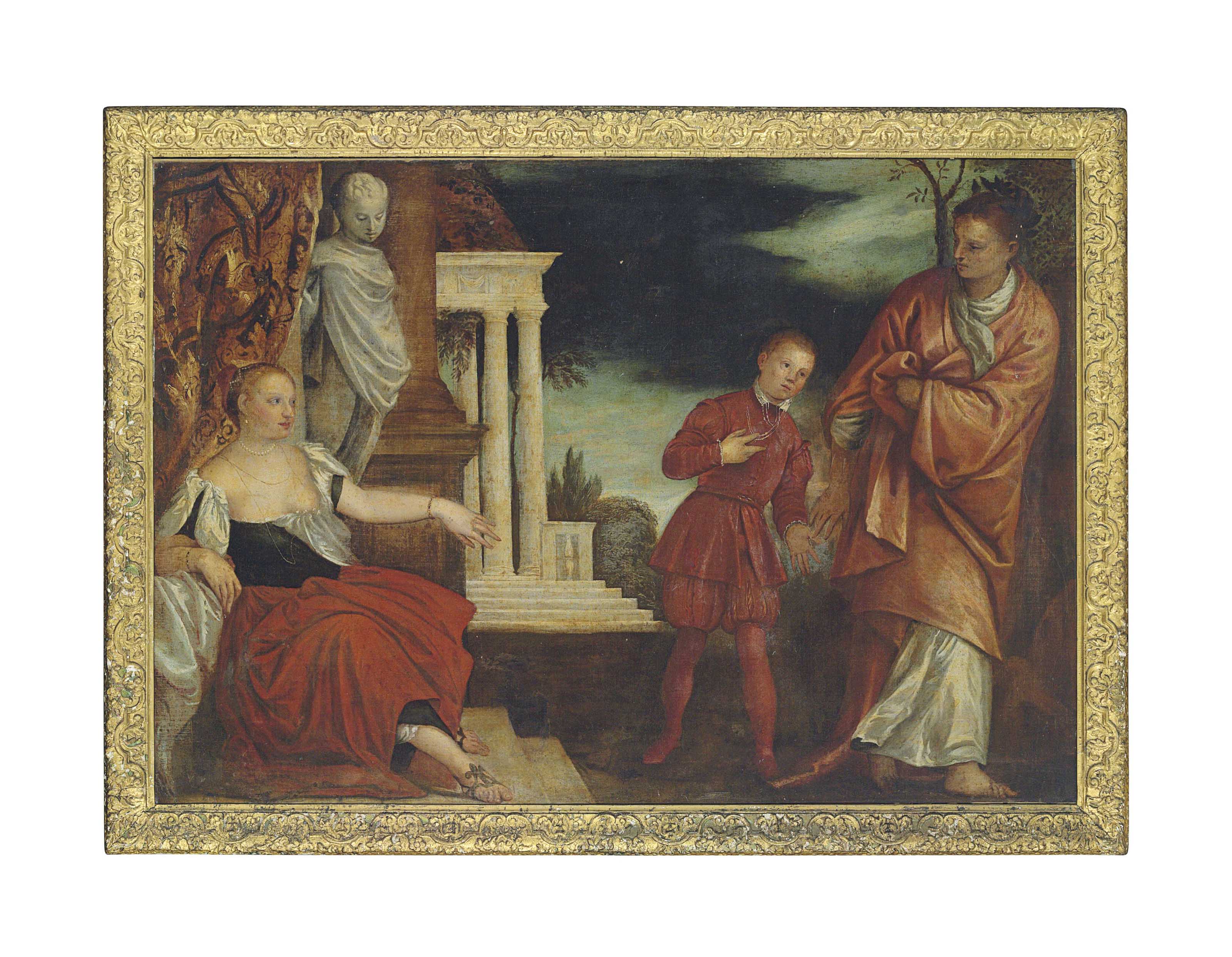 Paolo Veronese — Выбор между добродетелью и пороком