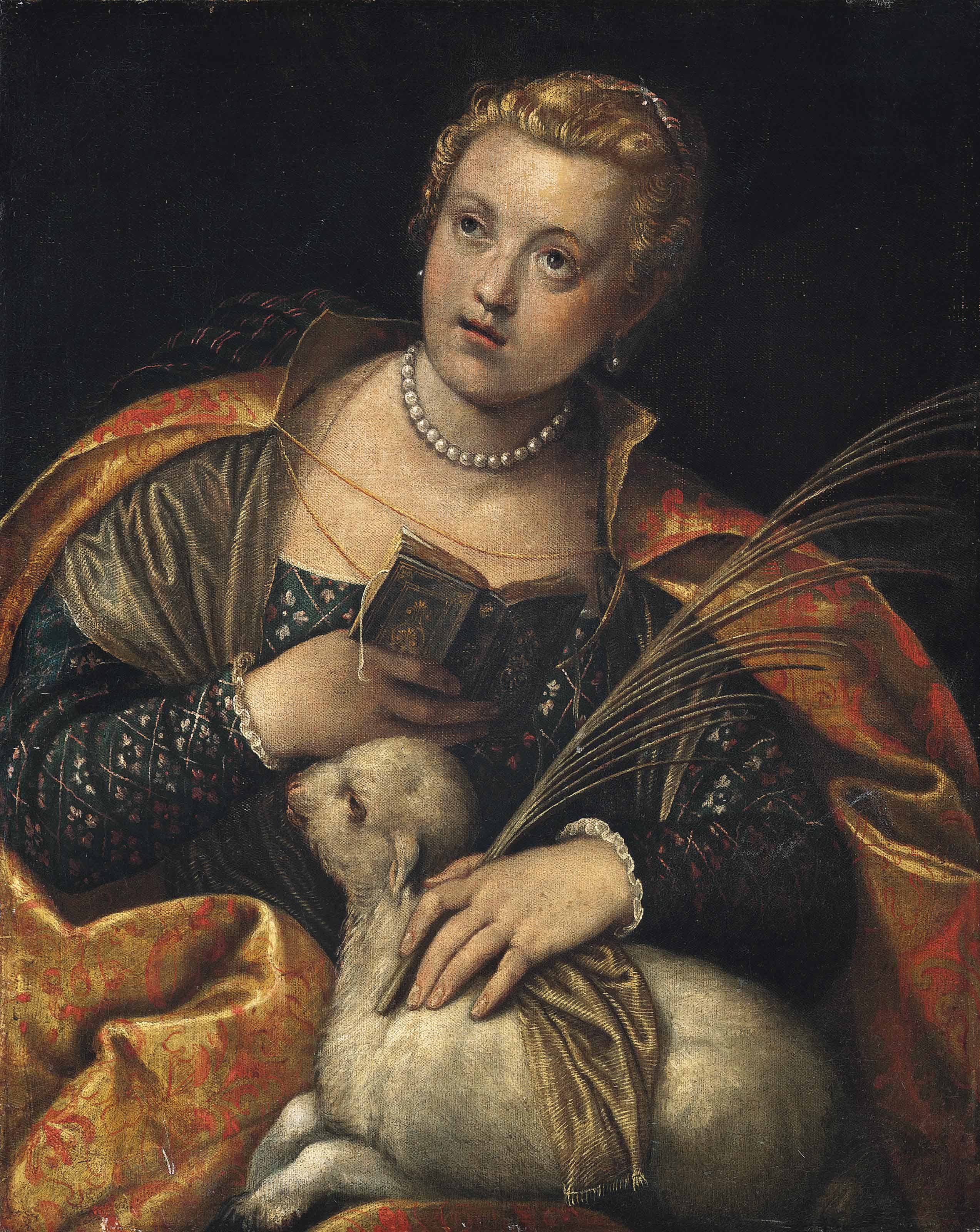 Paolo Veronese — Святая Агнесса