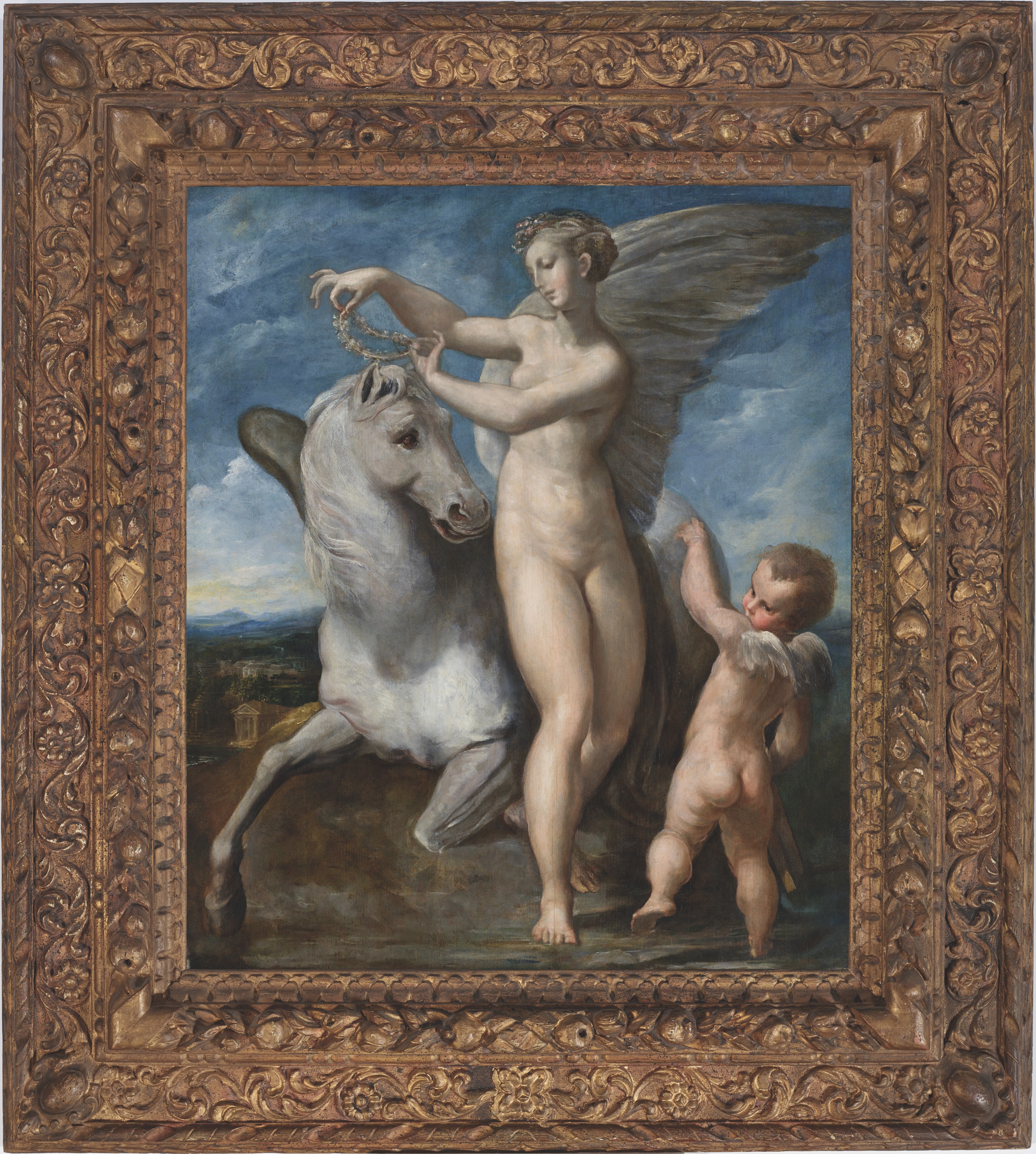 Parmigianino — Сатурн и Филира, изображение 2