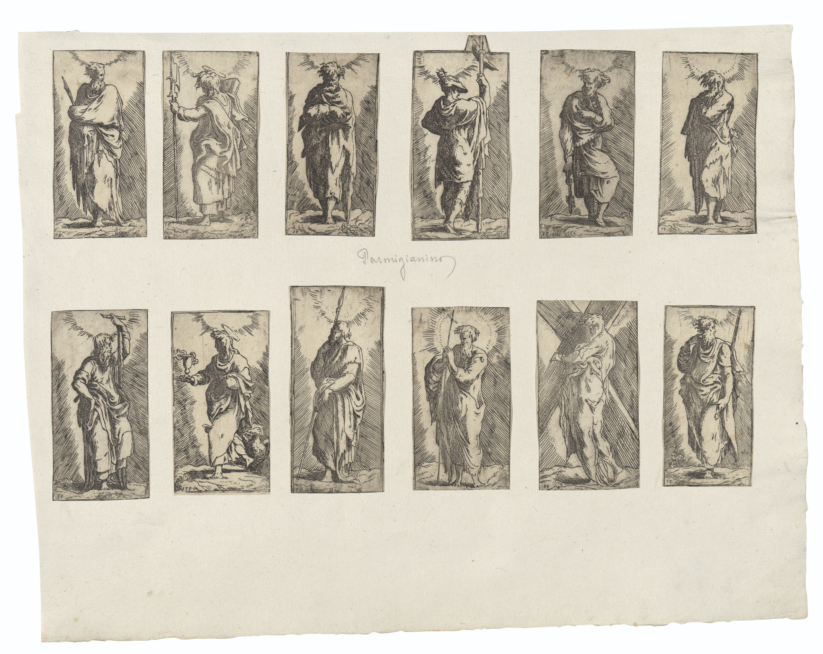 Parmigianino — Двенадцать апостолов, изображение 2