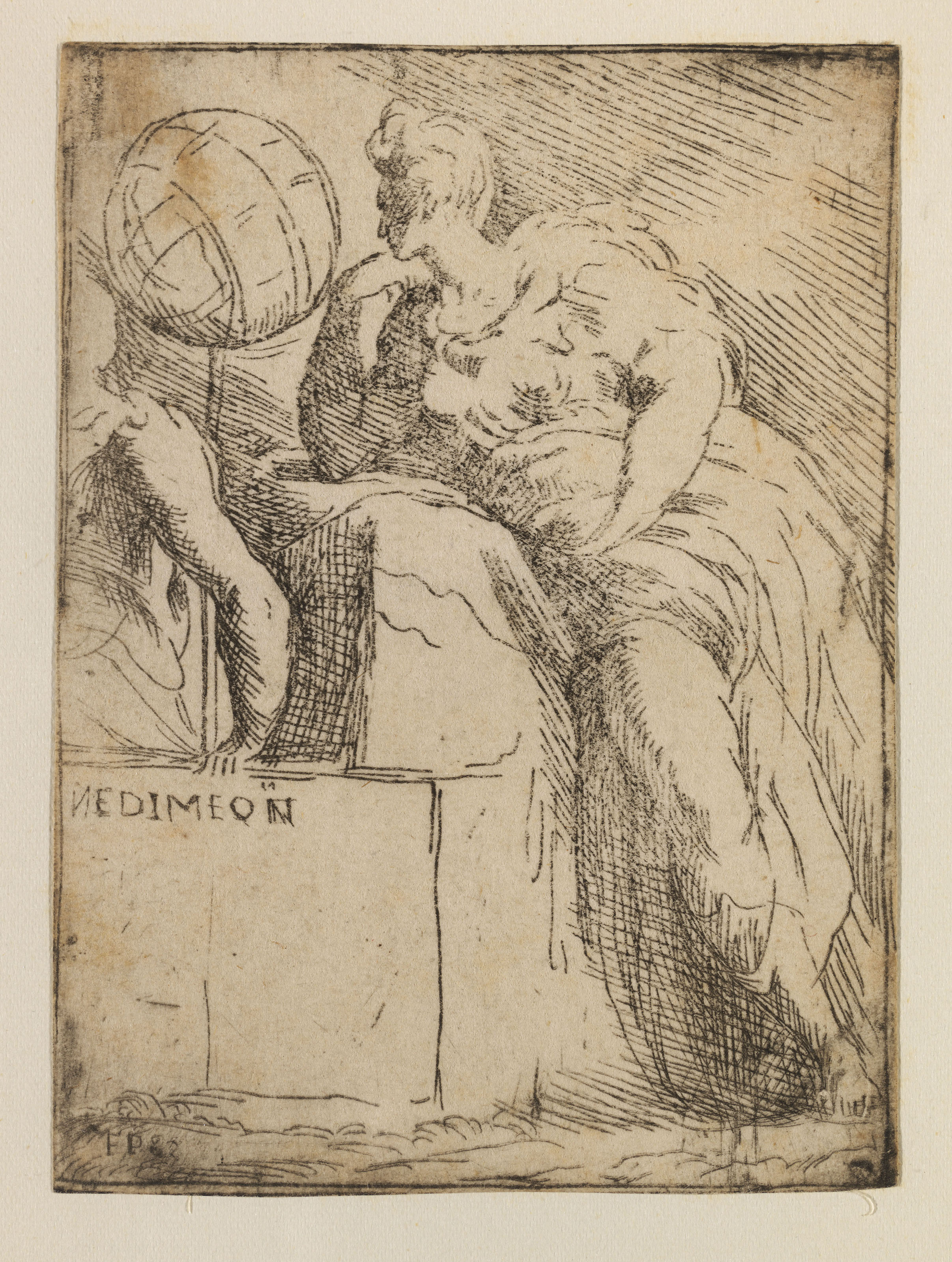 Parmigianino — Добродетель одерживает победу над пороком, изображение 3