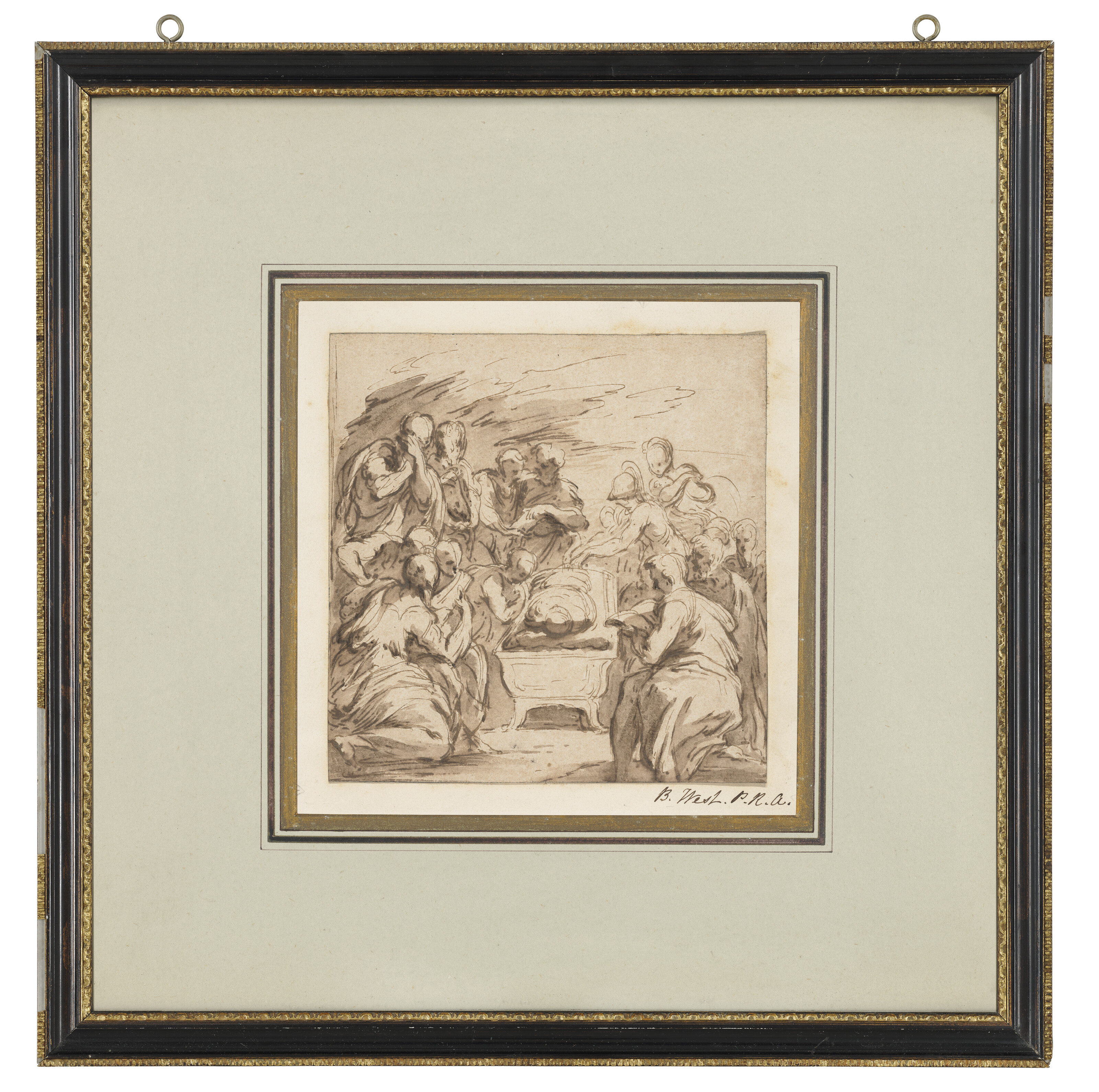 Parmigianino — Изображает траур, возможно, в честь Пармиджанино (1503-1540), изображение 4