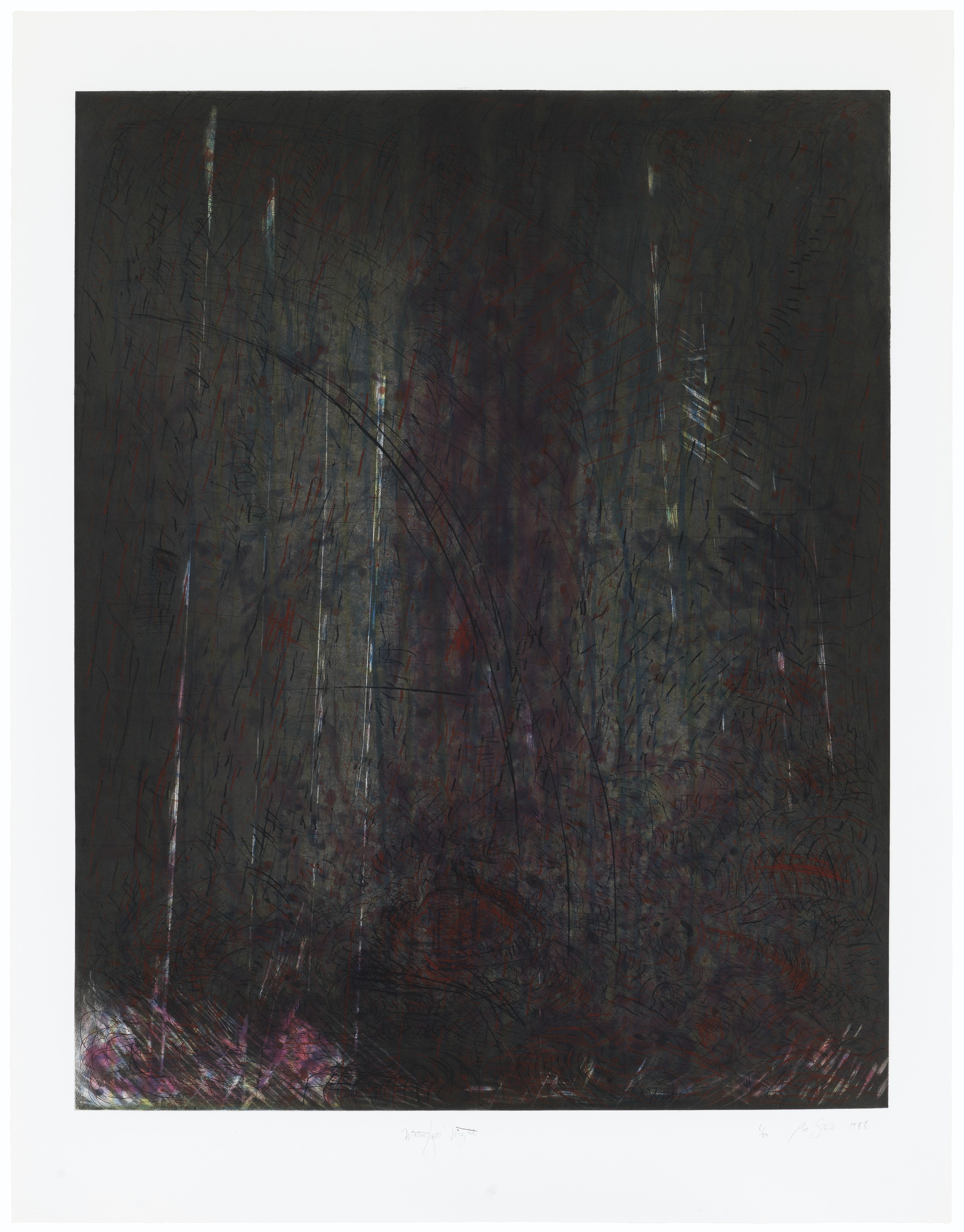 Pat Steir — Водопад, изображение 2