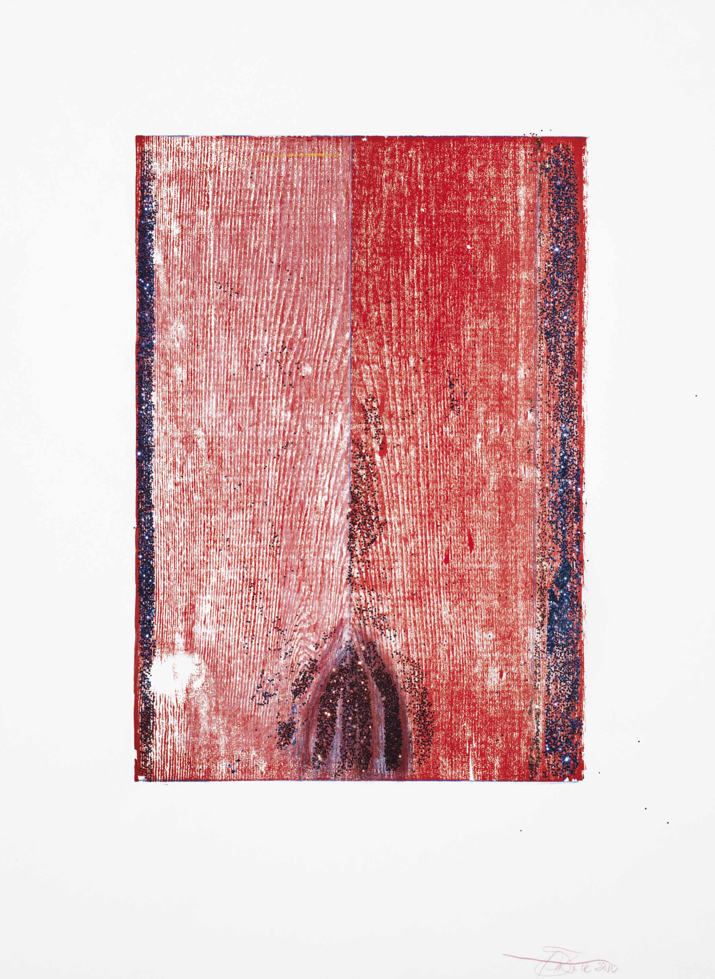 Pat Steir — Рисование по дереву для центра рисования