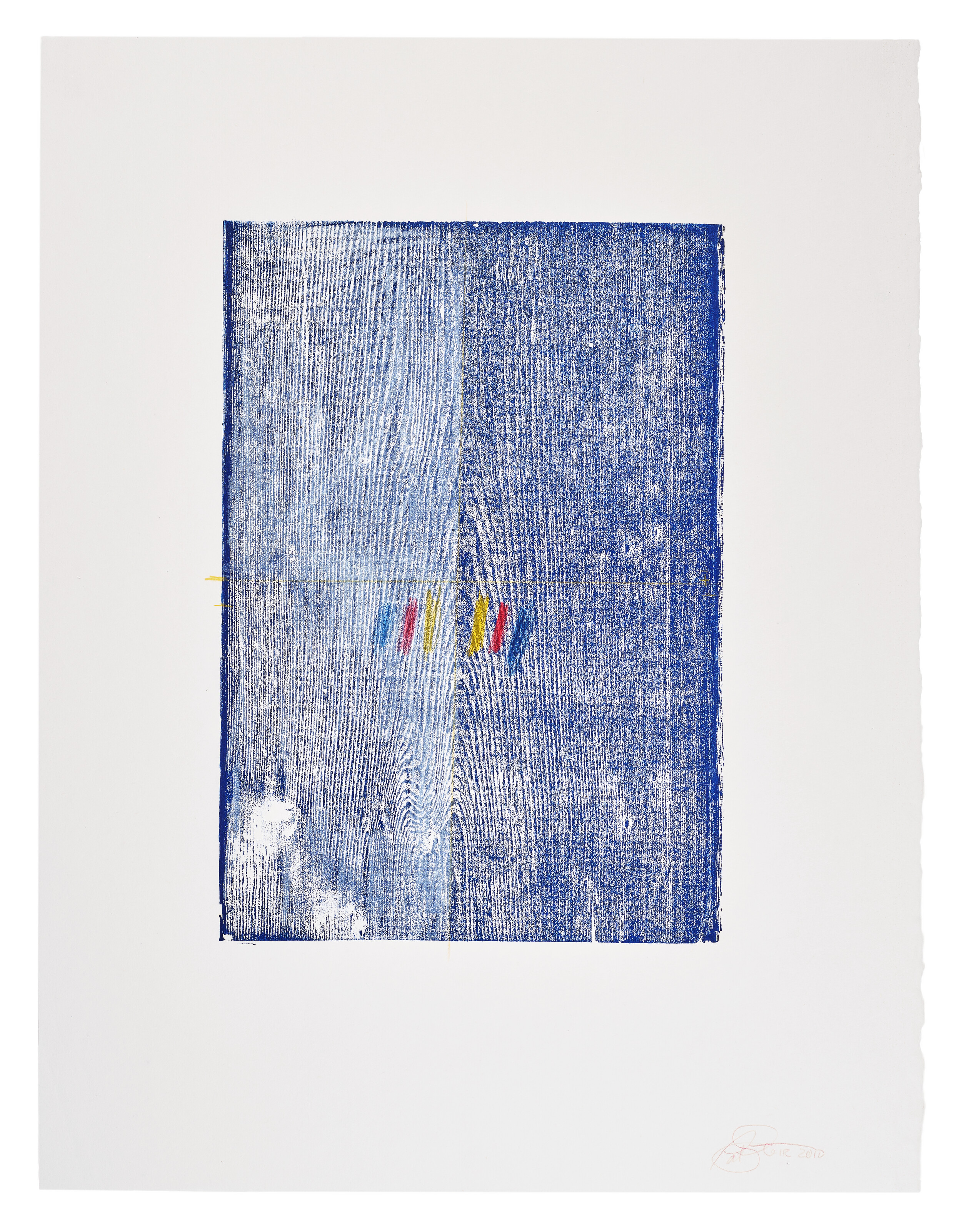 Pat Steir — Рисование по дереву для Центра рисования