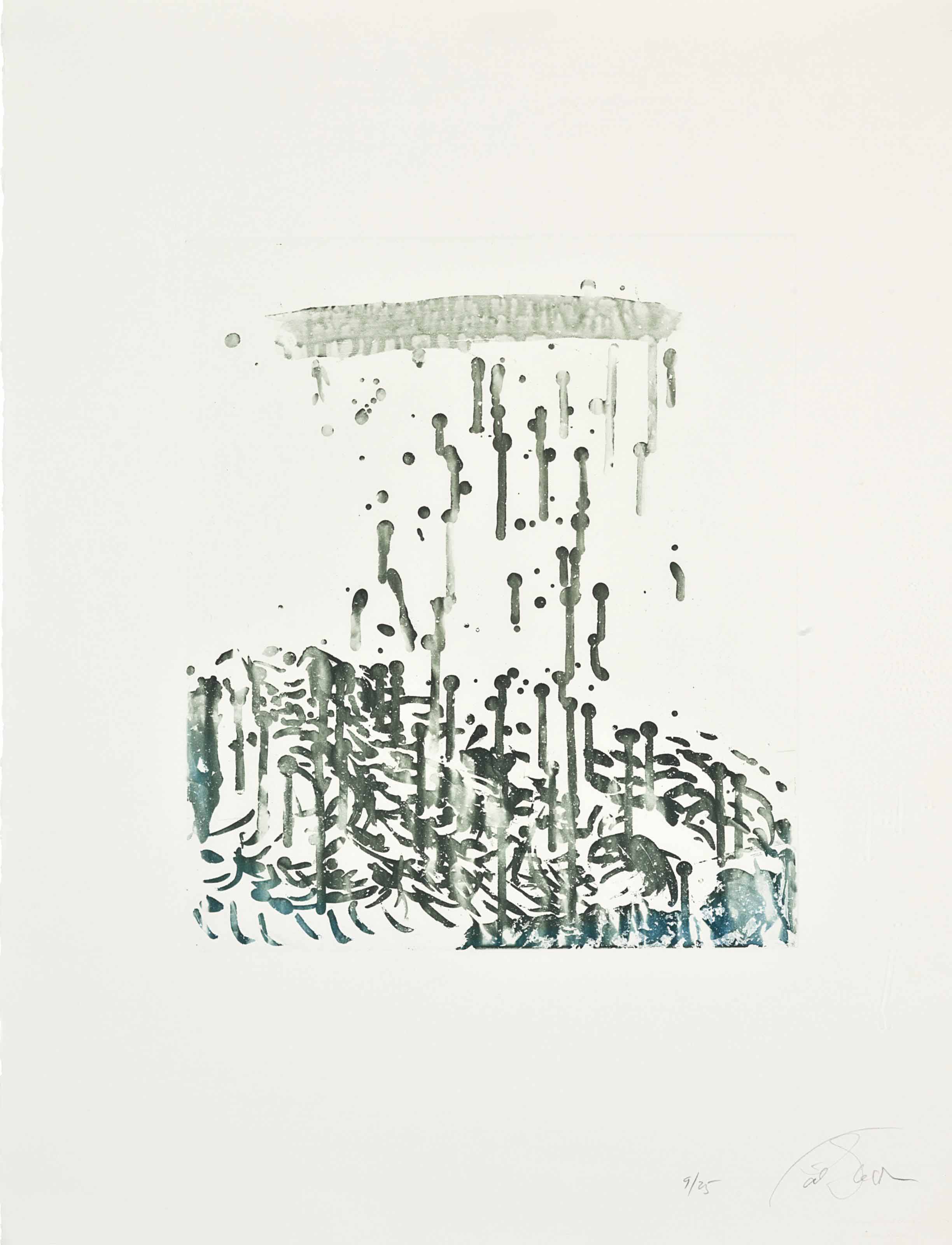 Pat Steir — Дождевые облака