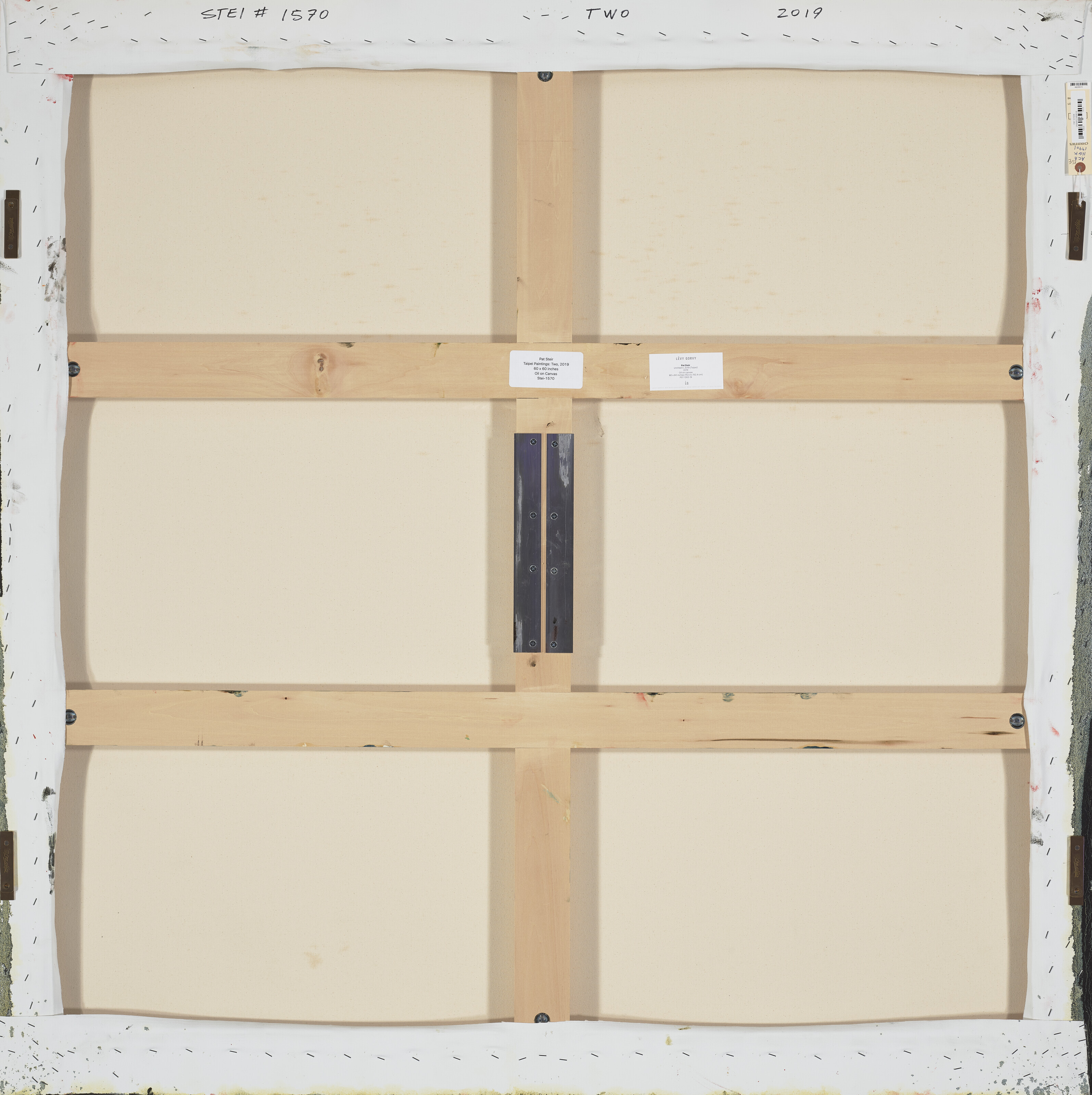 Pat Steir — Без названия II, 2019 (Тайбэй), изображение 2