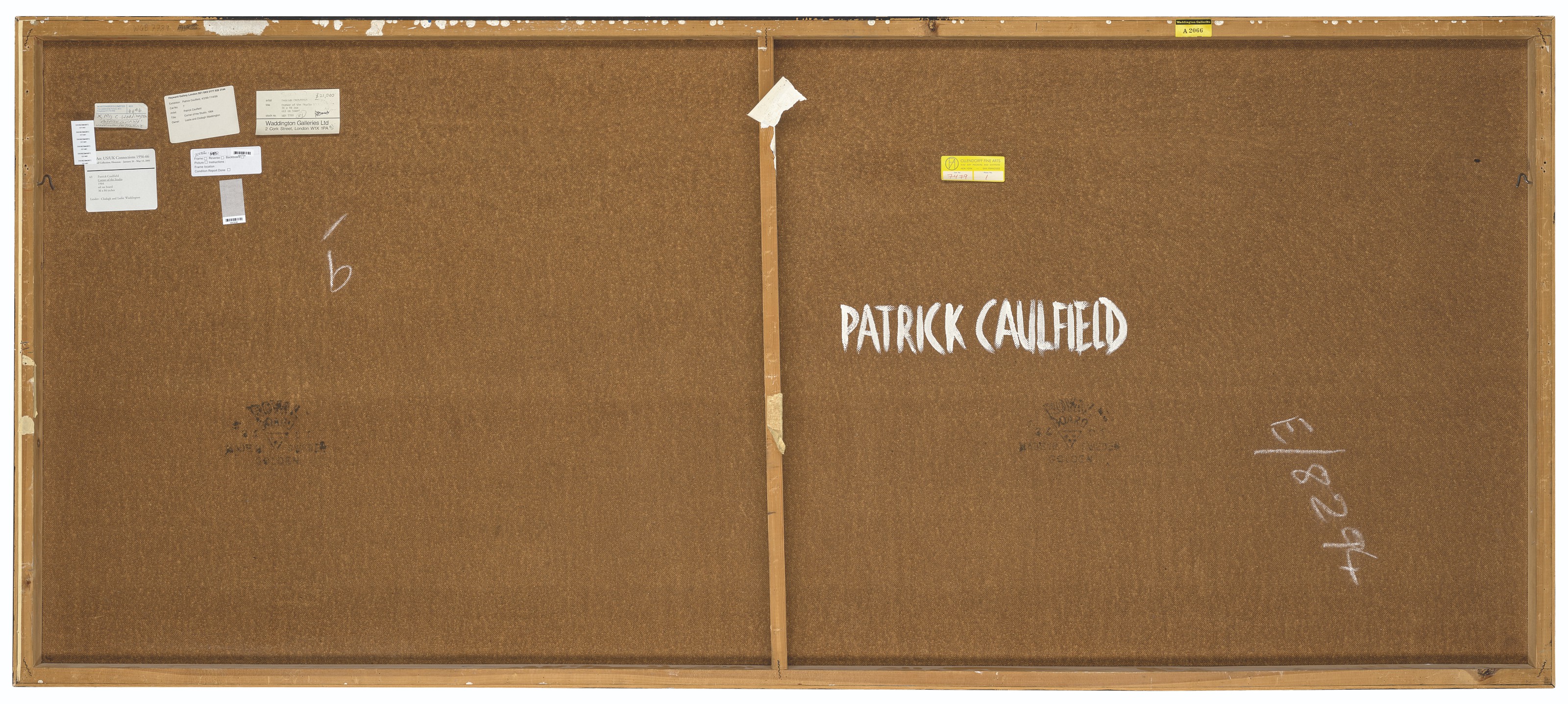 Patrick Caulfield — Уголок студии, изображение 3