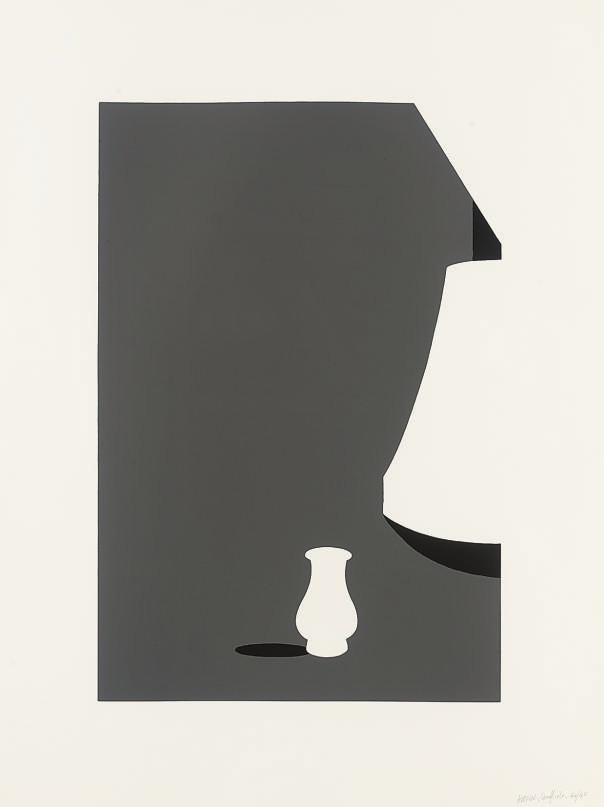 Patrick Caulfield — Лампа и посуда Kuan из белой посуды (Cristea 80)