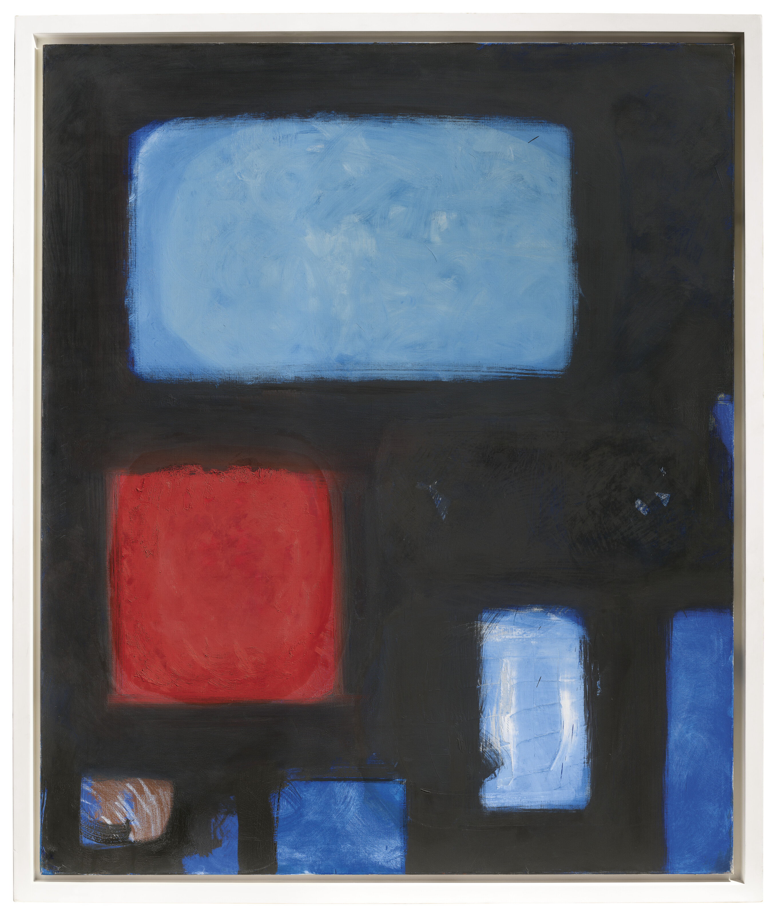 Patrick Heron — БЛЮЗ И ТУСКЛАЯ КИНОВАРЬ В ЧЕРНОМ ЦВЕТЕ : ИЮНЬ 1960 ГОДА, изображение 2