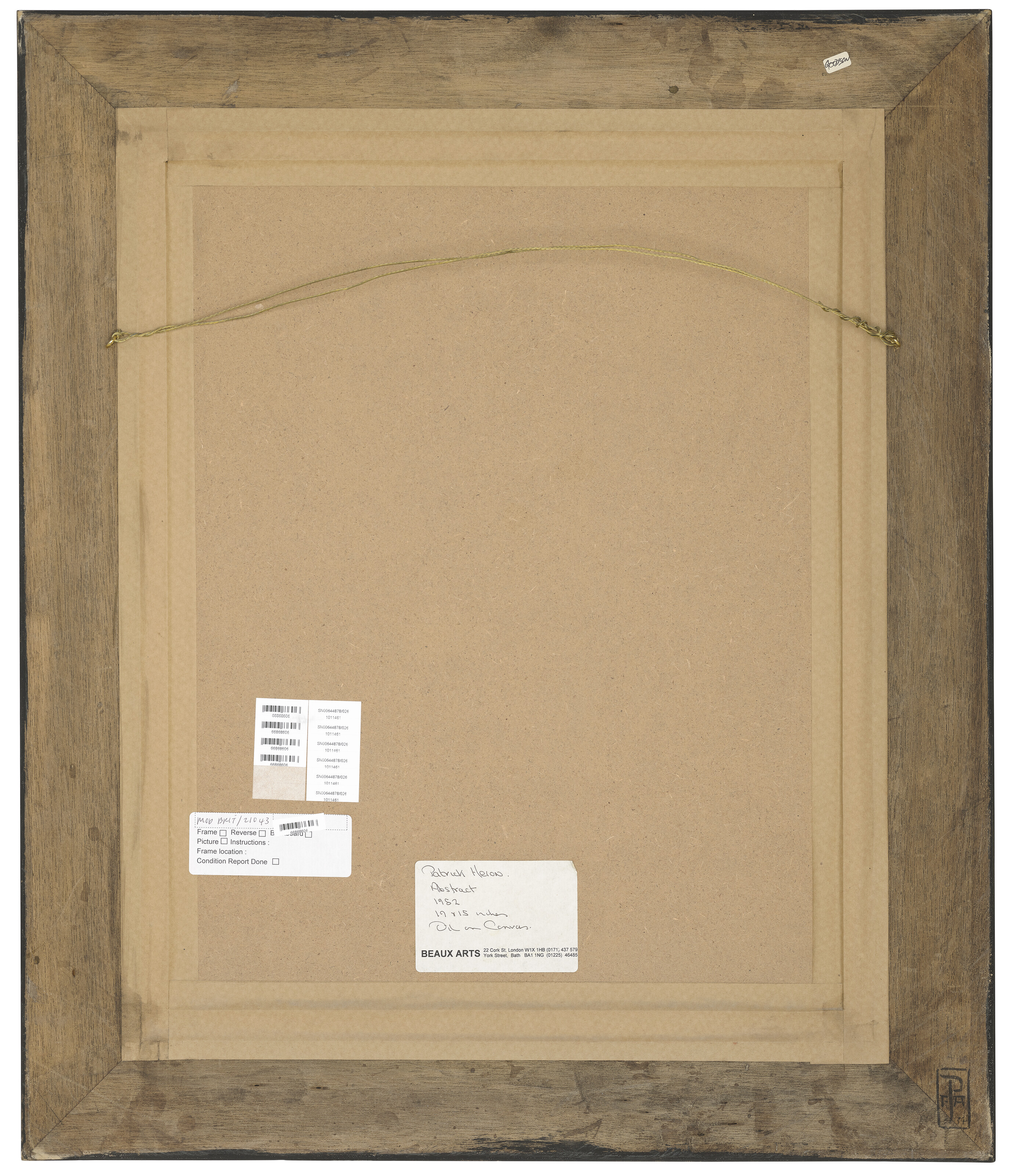 Patrick Heron — АННОТАЦИЯ : ИЮЛЬ 1952 ГОДА, изображение 4