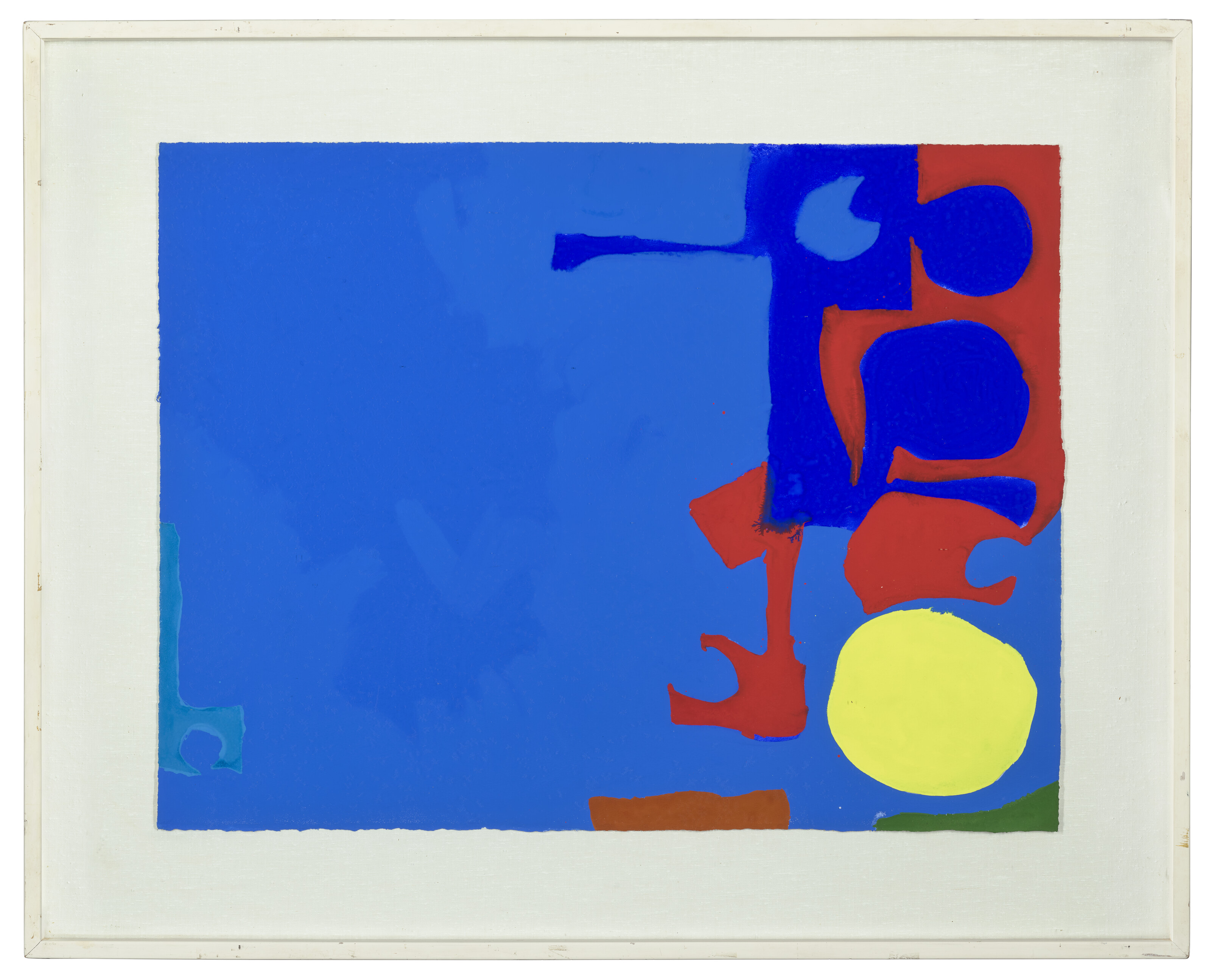 Patrick Heron — КОБАЛЬТ С КРАСНЫМ И ЖЕЛТЫМ : АВГУСТ 1976 ГОДА (ВАРИАЦИЯ), изображение 2