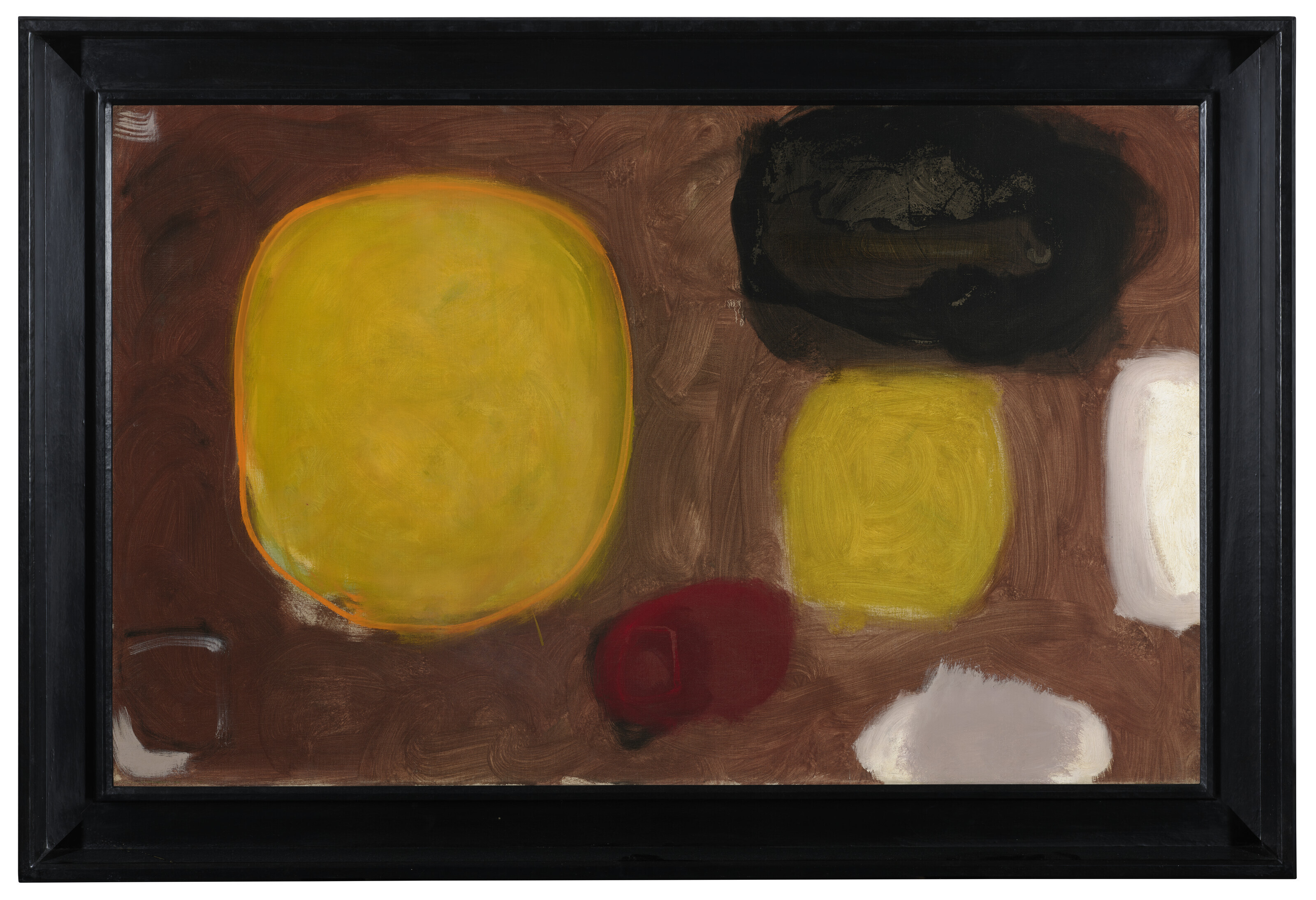 Patrick Heron — ЖЕЛТЫЙ ОВАЛ (КОРИЧНЕВЫЙ) : ОКТЯБРЬ 1959 ГОДА, изображение 2