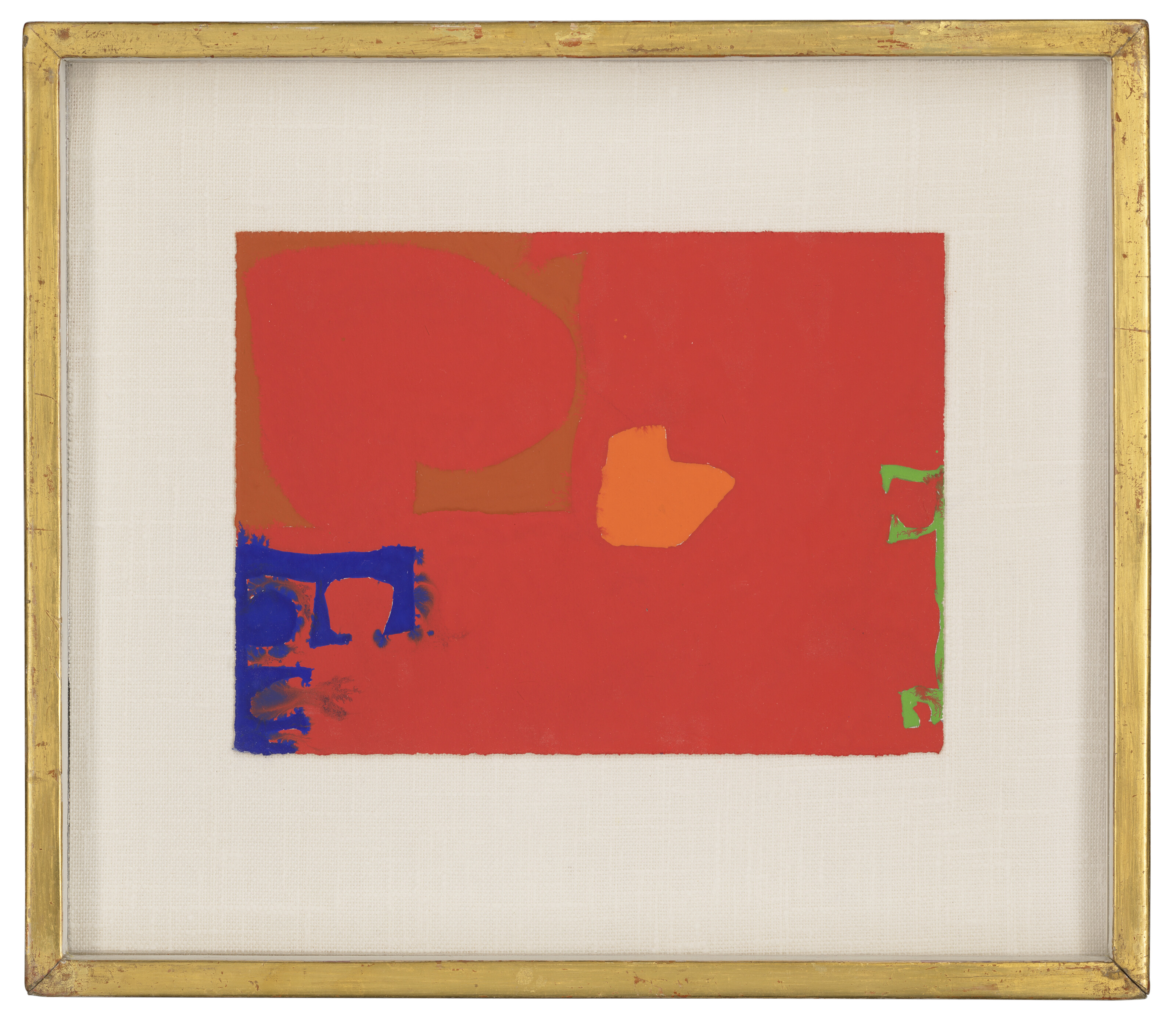 Patrick Heron — УЛЬТРАМАРИН, СИЕНА, АПЕЛЬСИН И ИЗУМРУД В КАДМИИ : 26 ИЮЛЯ 1970 ГОДА, изображение 2