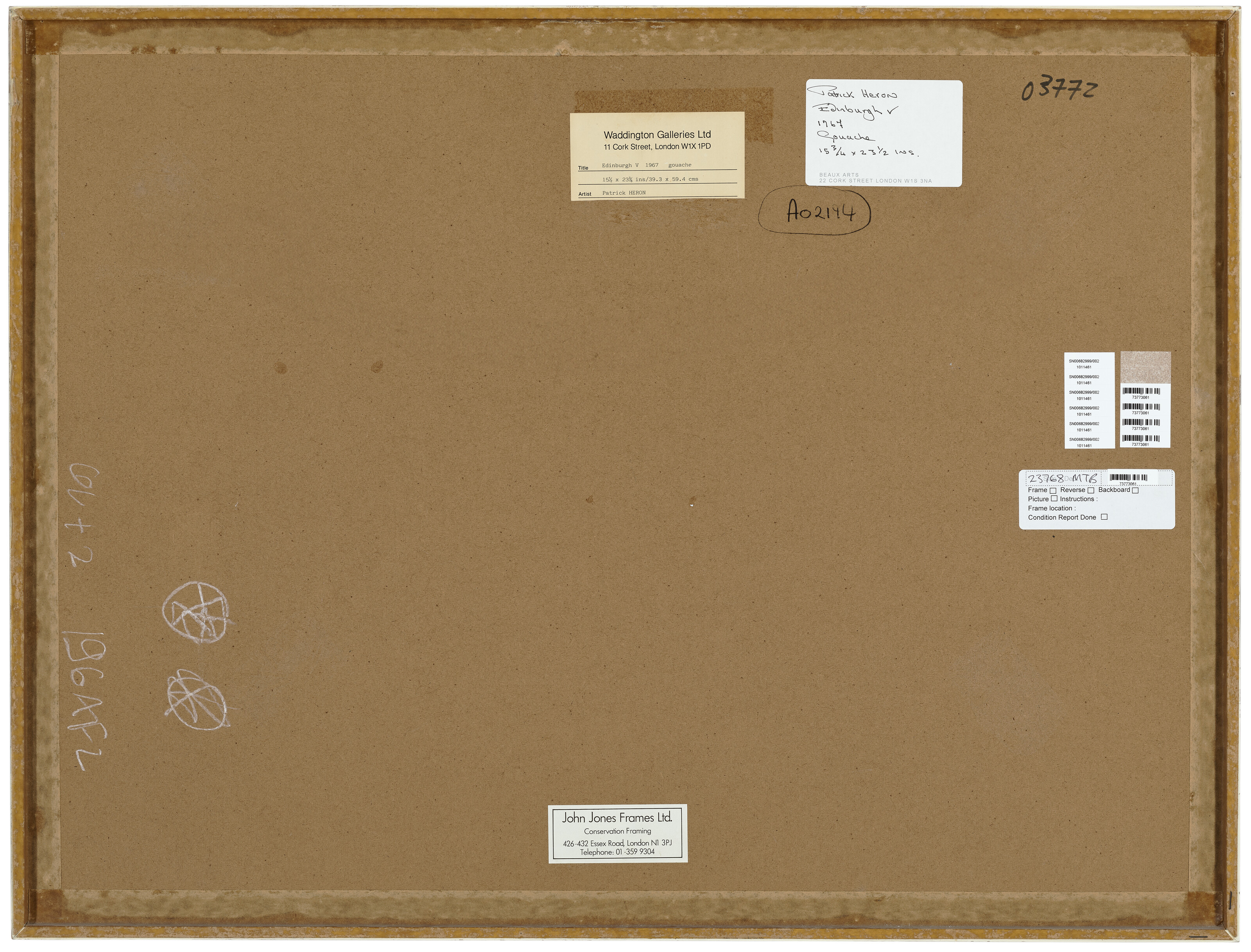 Patrick Heron — ЭДИНБУРГ V : ИЮНЬ 1967 ГОДА, изображение 3