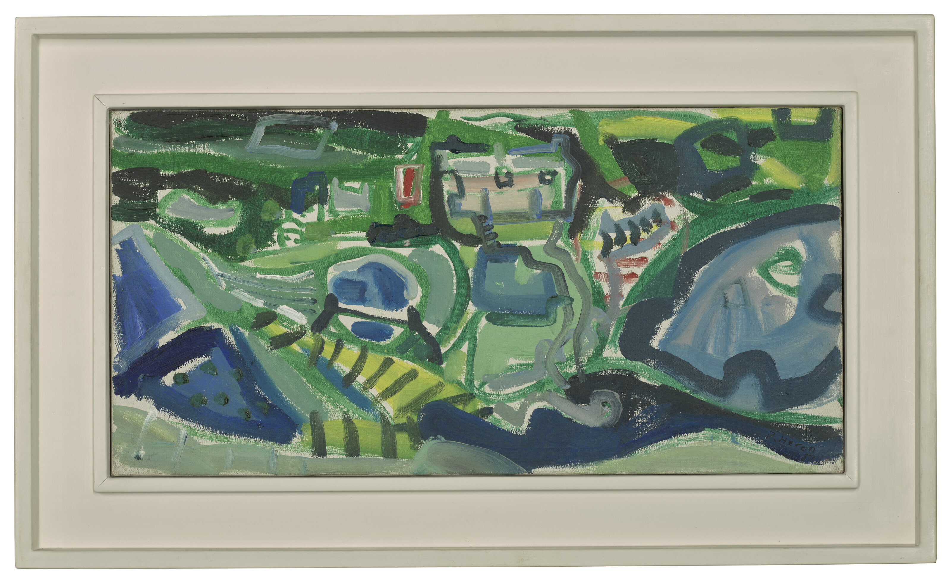 Patrick Heron — ДНО ДОЛИНЫ, ПОРТГВАРРА : 1951 ГОД, изображение 3