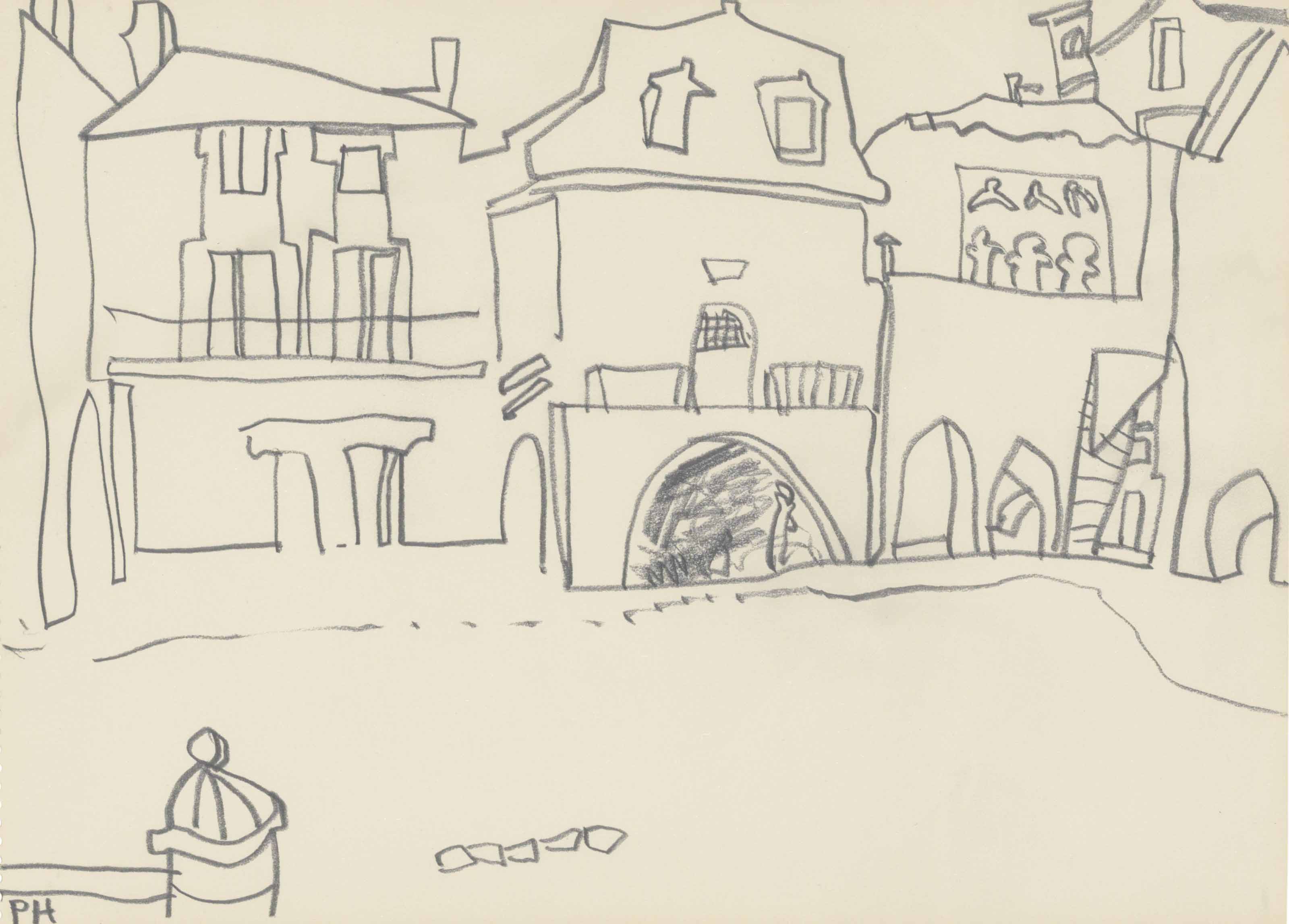 Patrick Heron — Монпазье, август 1980 года