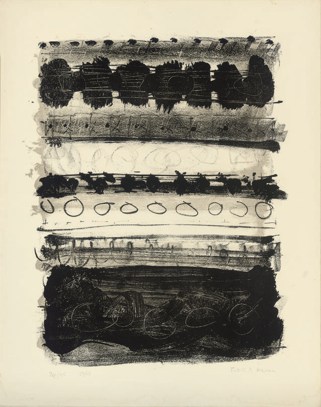Patrick Heron — Серые и черные полосы