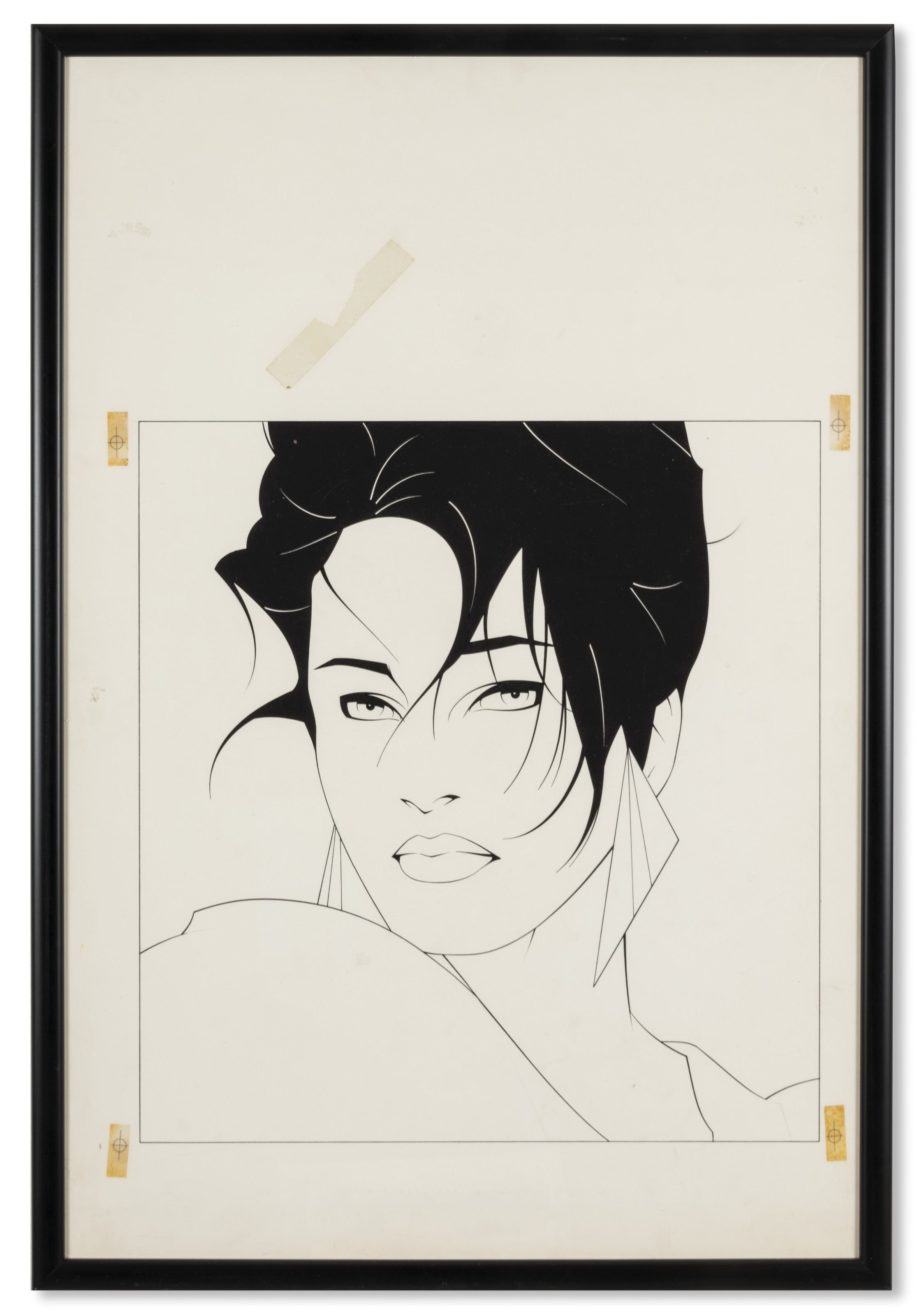 Patrick Nagel — Исследование для безымянного, изображение 2
