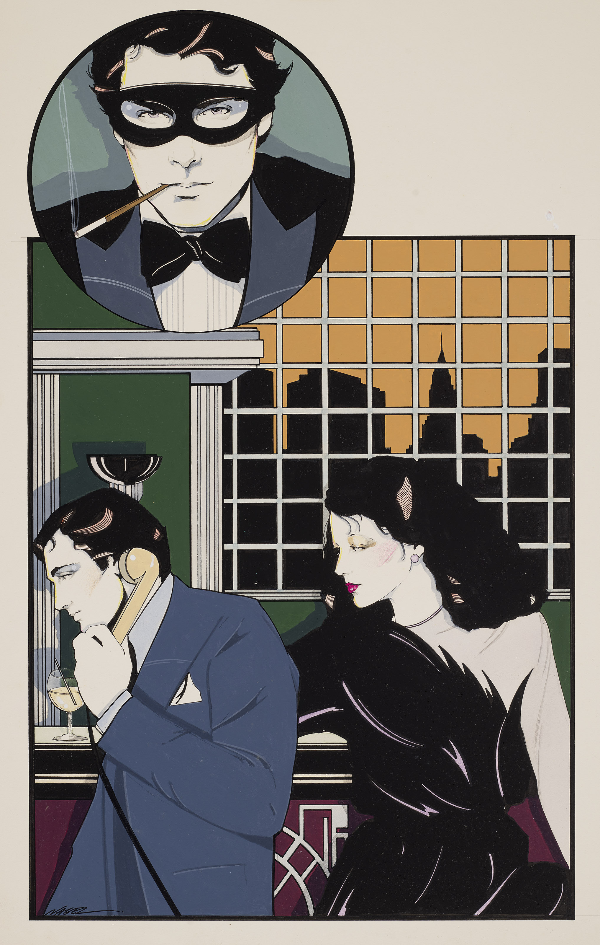 Patrick Nagel — Вор-домушник