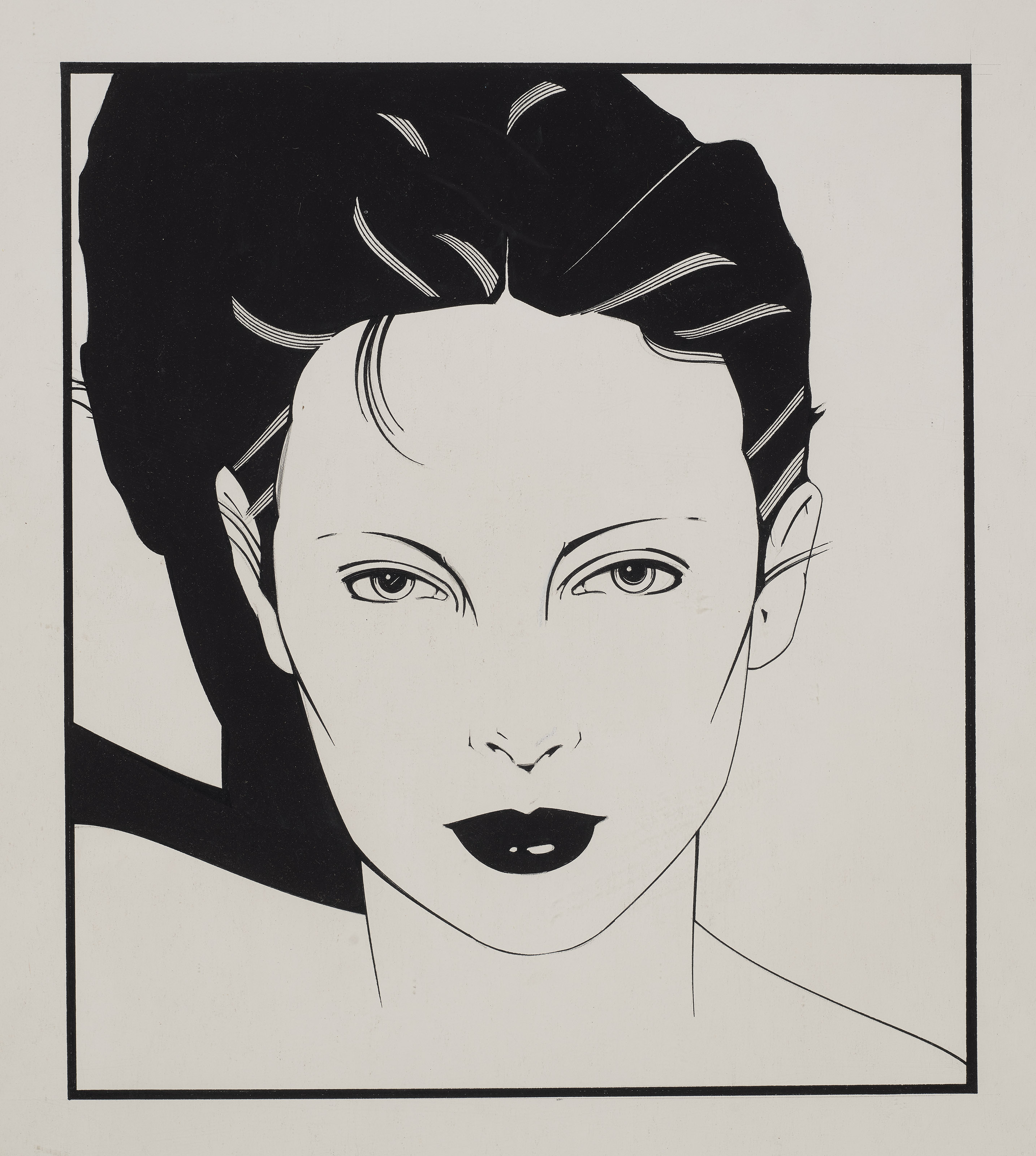 Patrick Nagel — Без названия