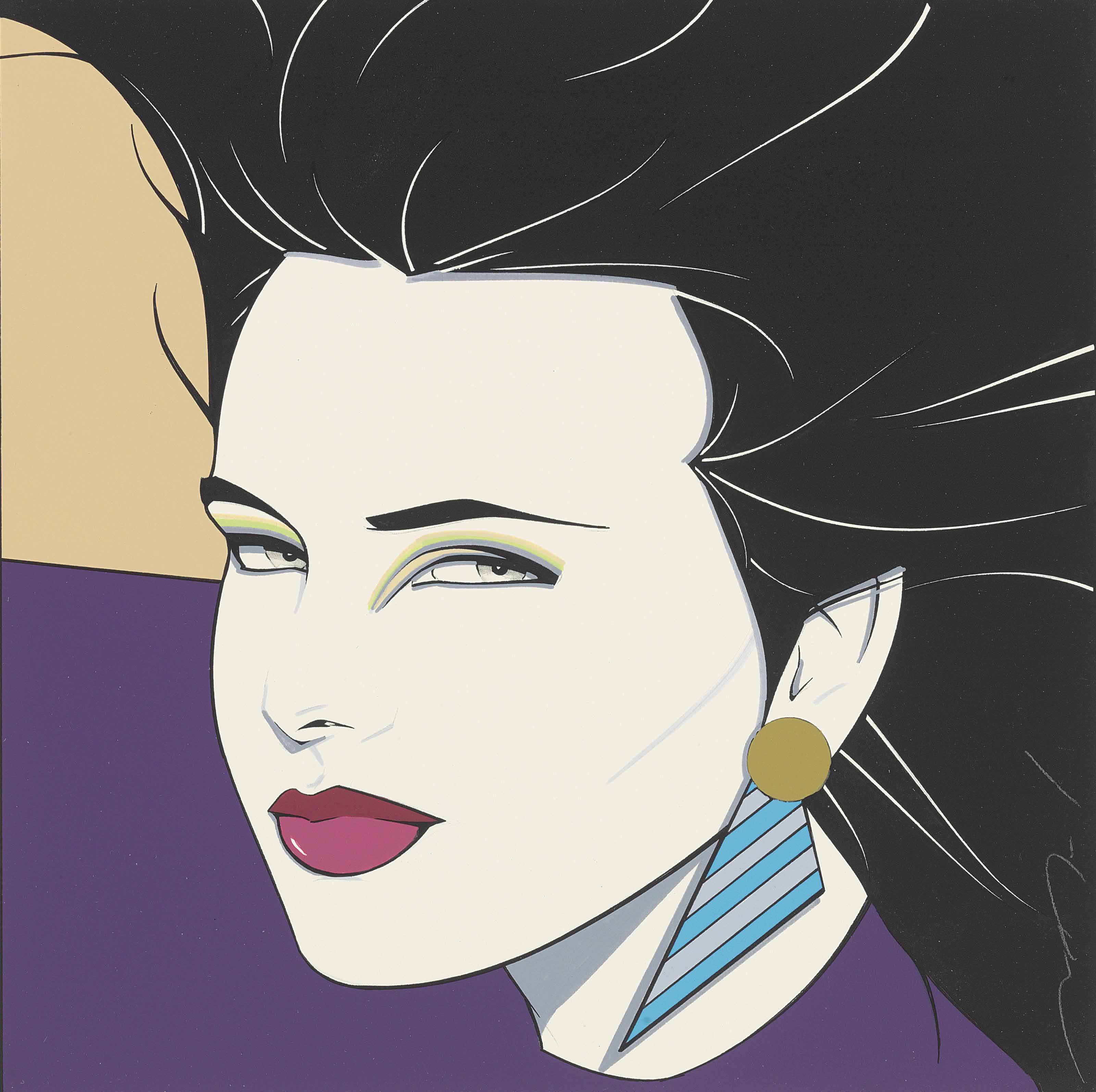Patrick Nagel — Без названия