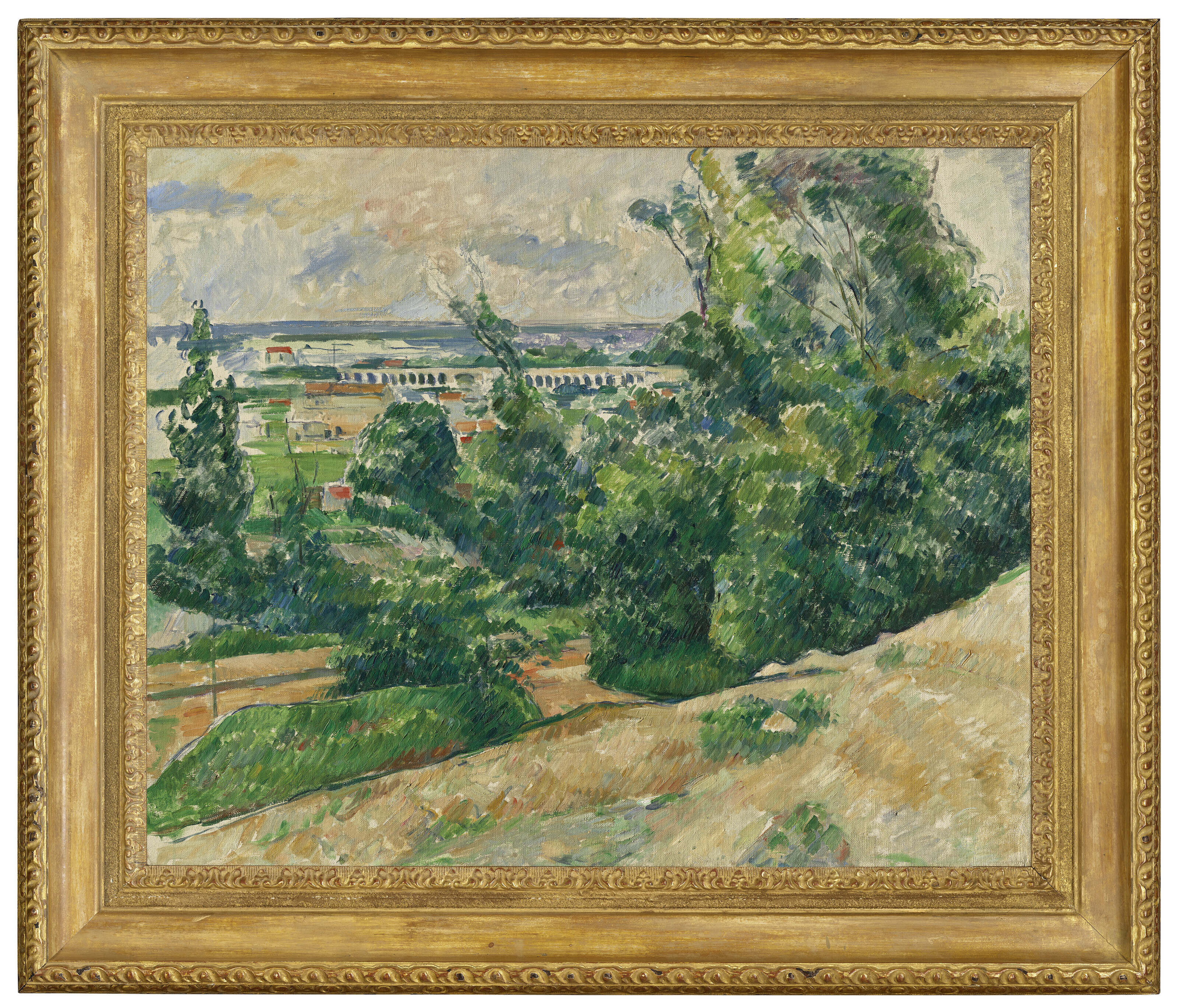 Paul Cézanne — Аквадук на канале Вердон-на-севере-Экс, изображение 2