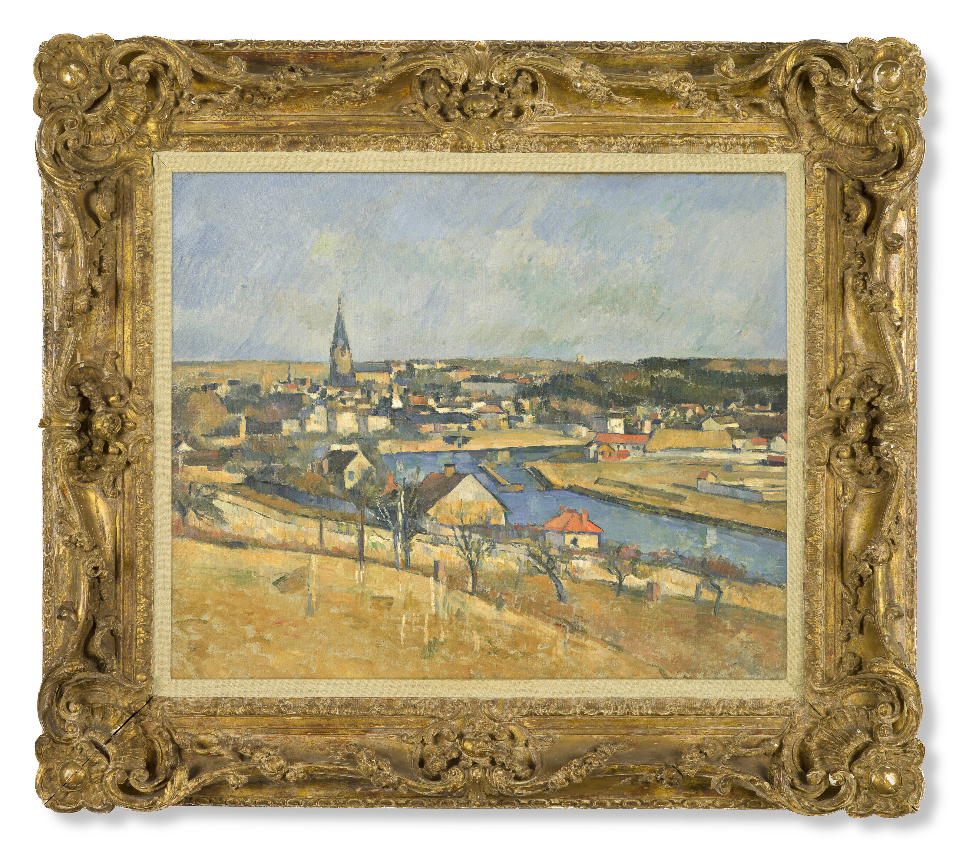 Paul Cézanne — Мелен в департаменте Ле-Ме-сюр-Сен, изображение 2