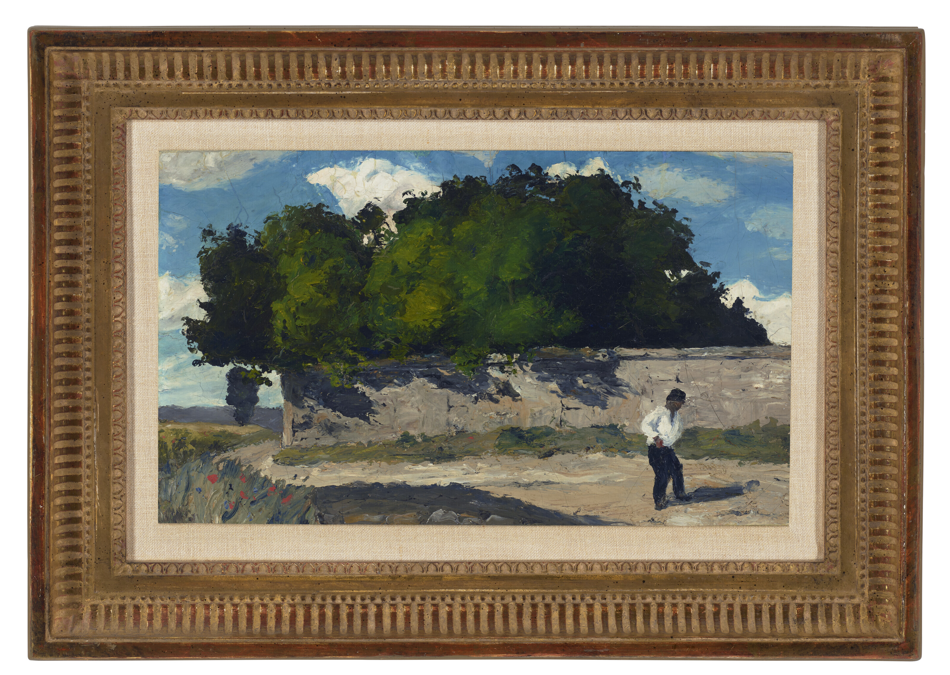 Paul Cézanne — Мур-де-жардин, изображение 2