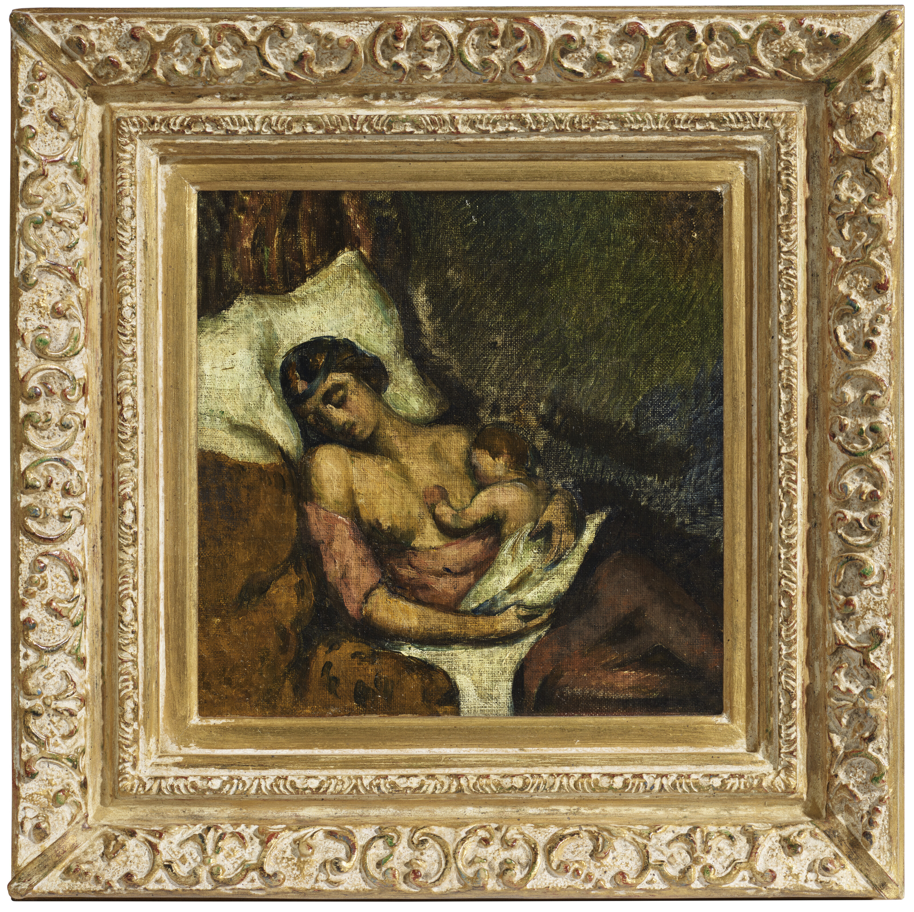 Paul Cézanne — Прекрасная женщина, у которой есть сын., изображение 2