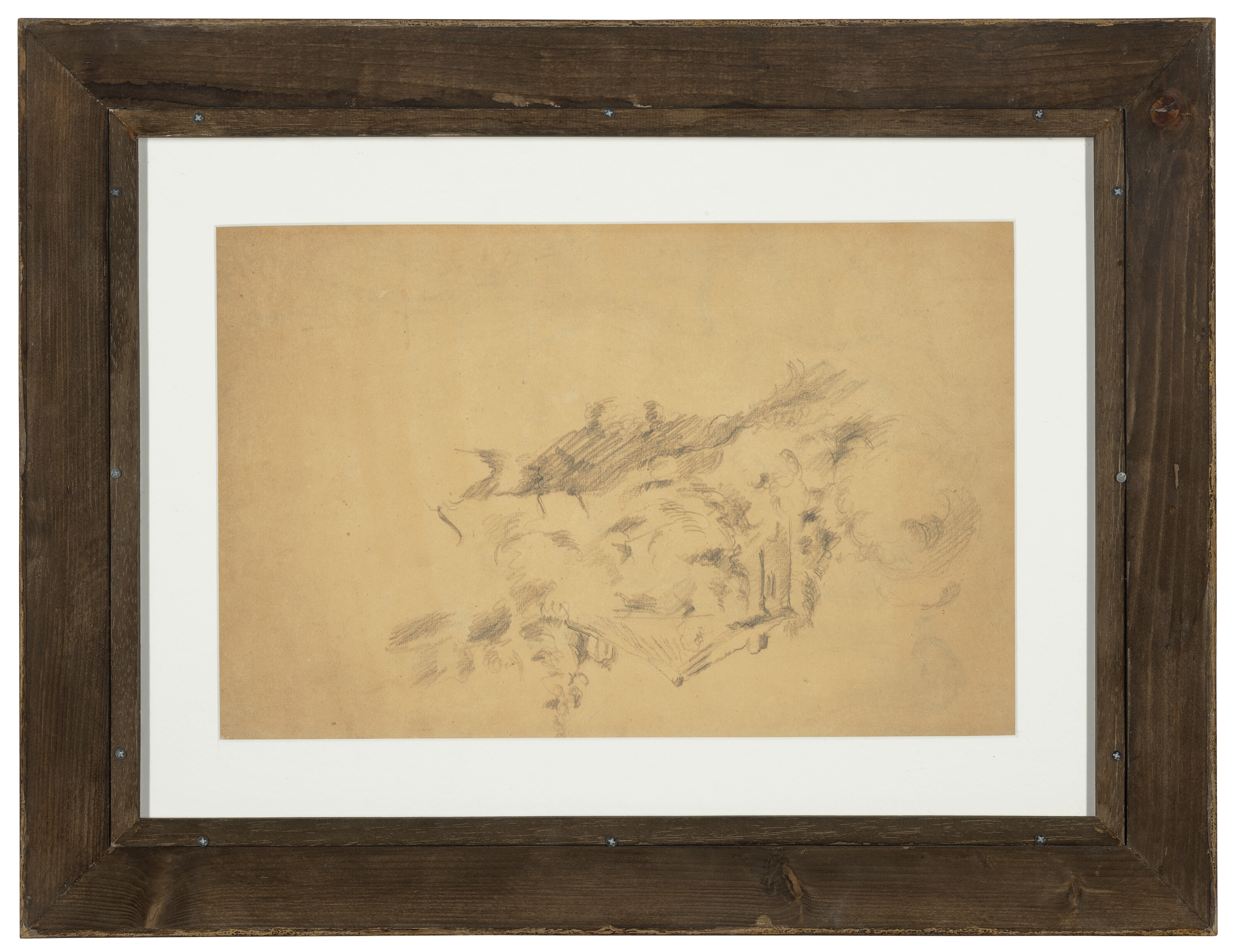 Paul Cézanne — Магазин для посетителей (спереди) ; Дом для садов (сзади), изображение 4