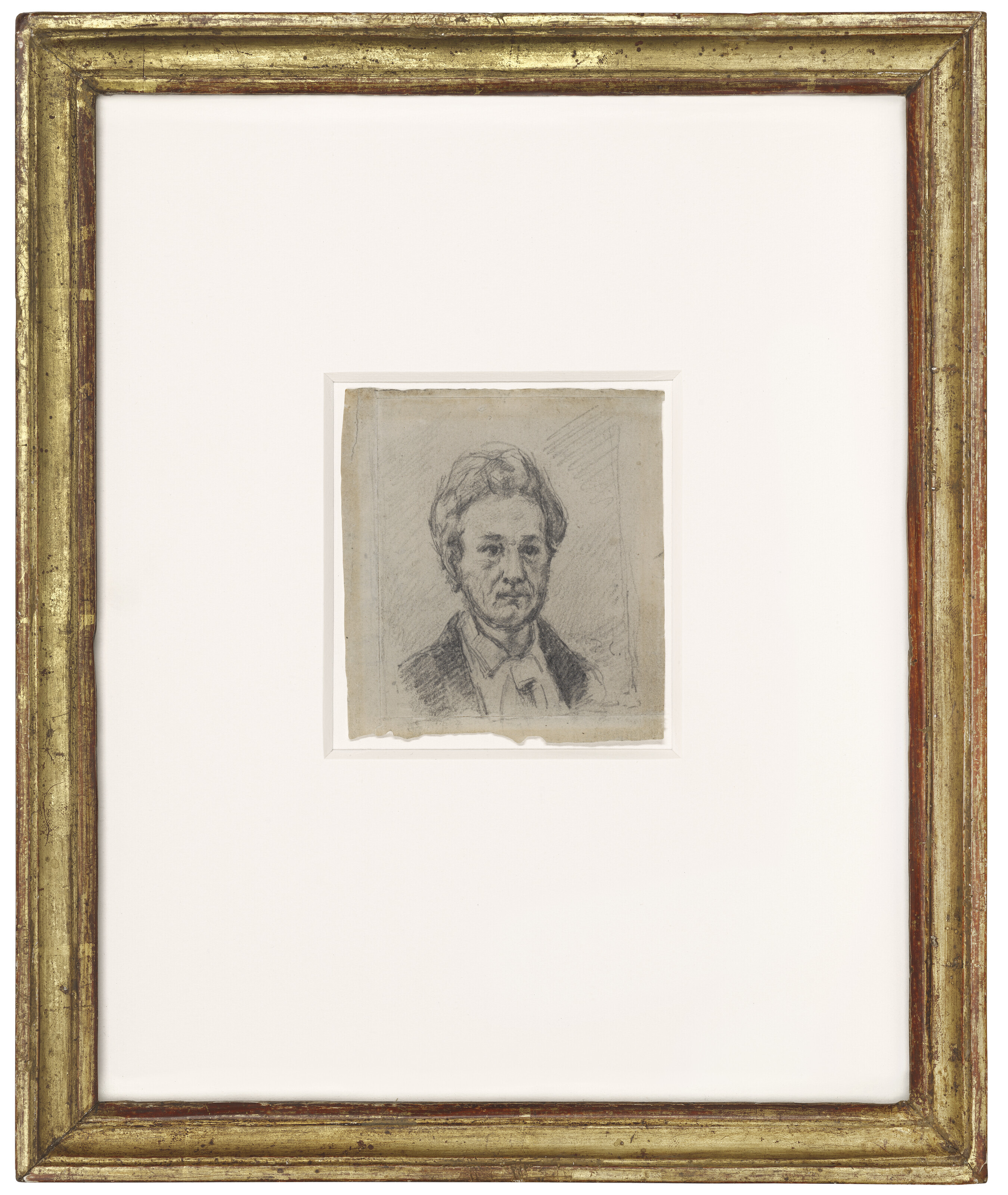 Paul Cézanne — Портрет месье Шоке (слева направо); Этюд о человеке (справа налево), изображение 2