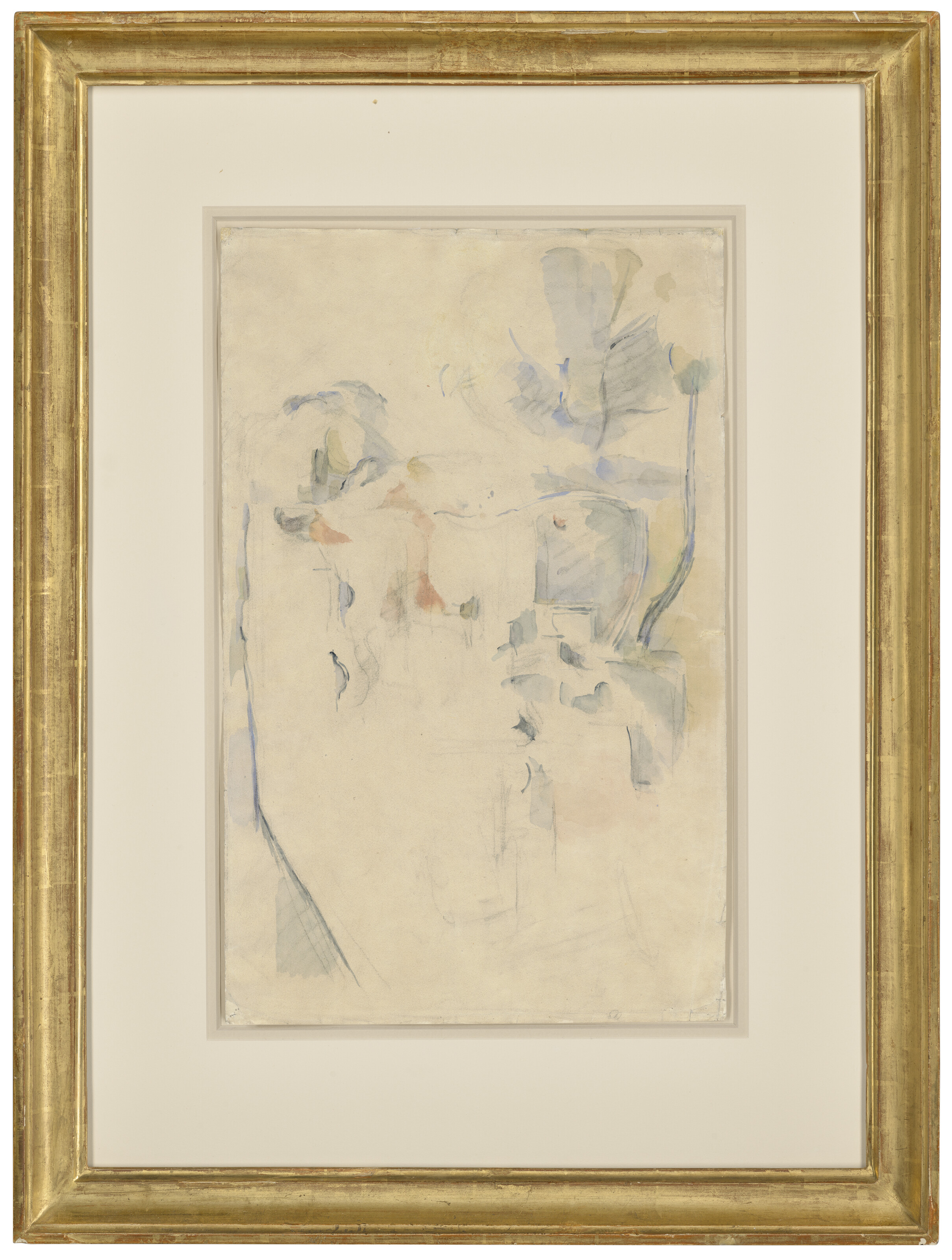 Paul Cézanne — Деревья и кустарницы, Бибемус, изображение 2