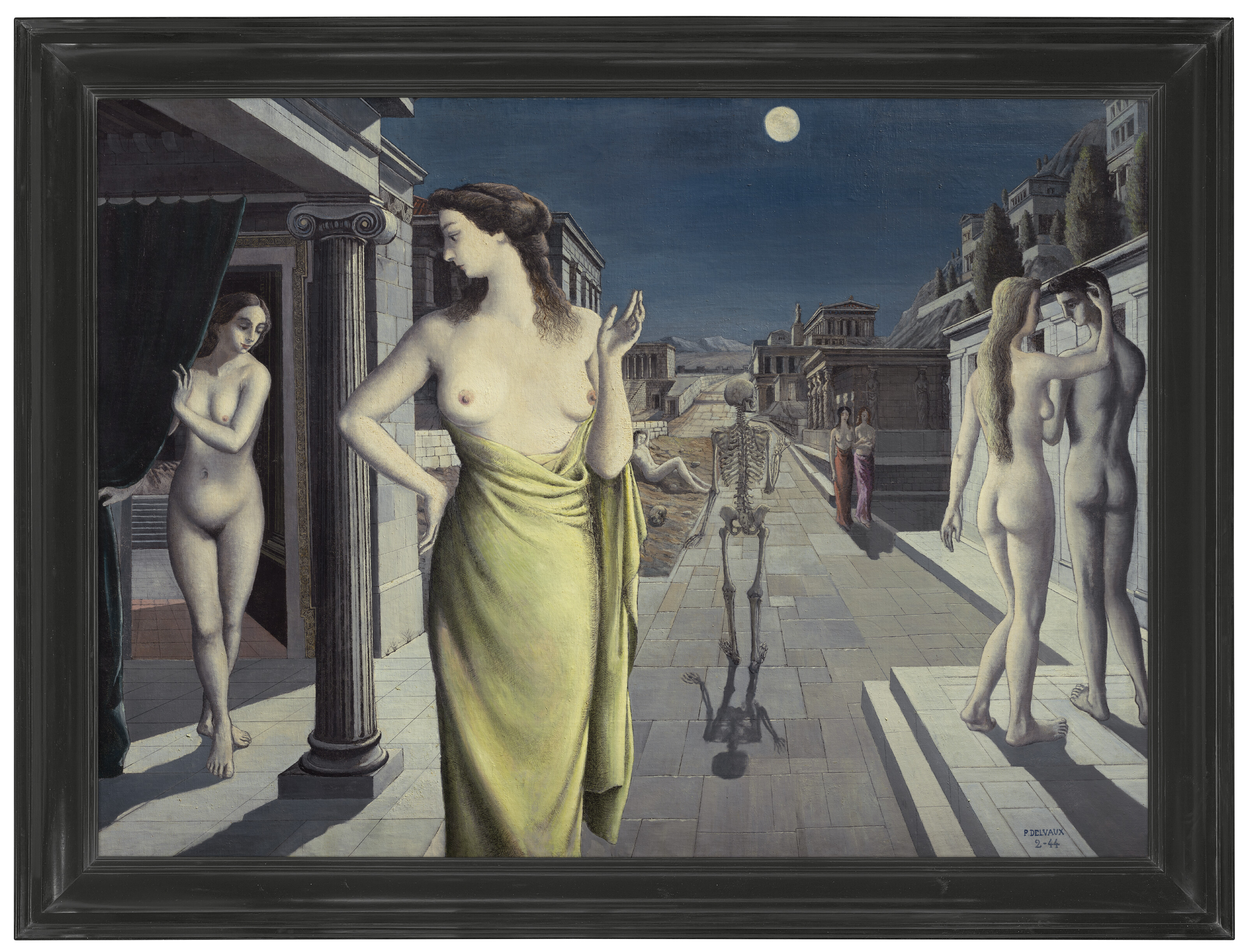Paul Delvaux — Лунный город, изображение 2