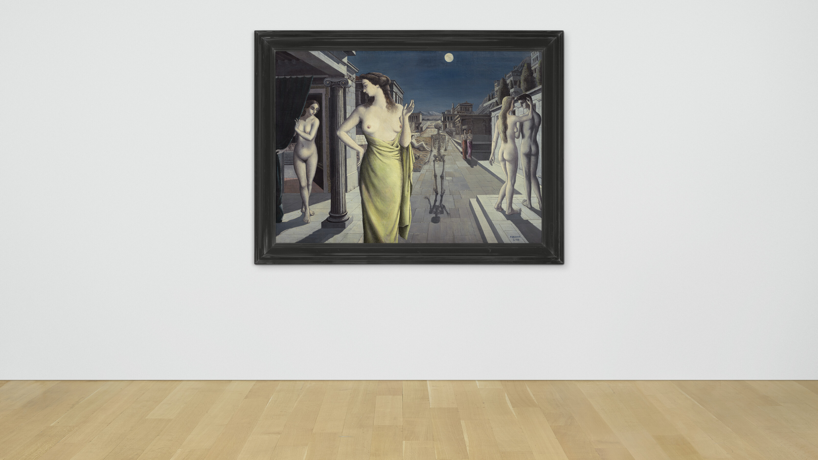 Paul Delvaux — Лунный город, изображение 4