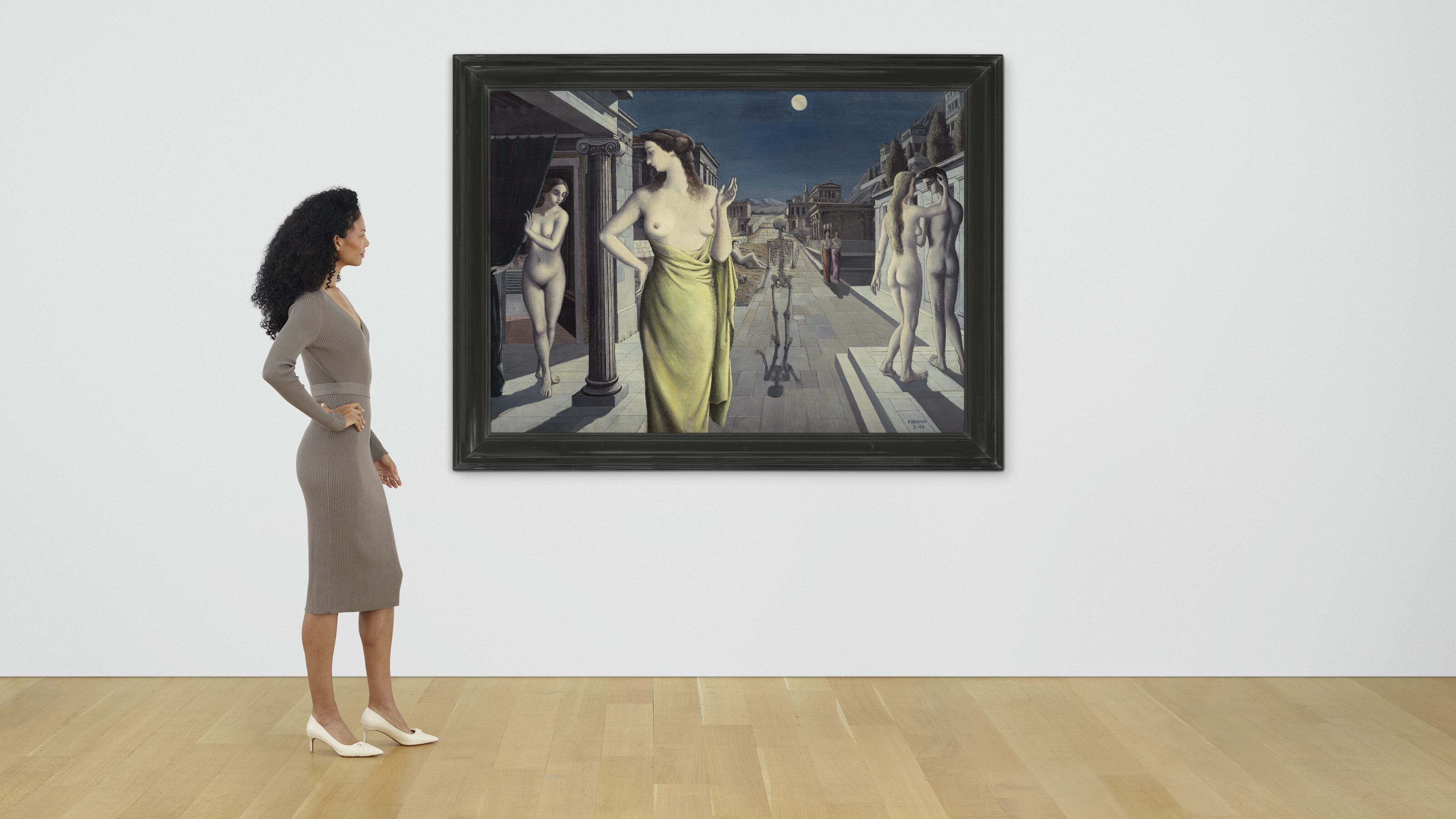 Paul Delvaux — Лунный город, изображение 5