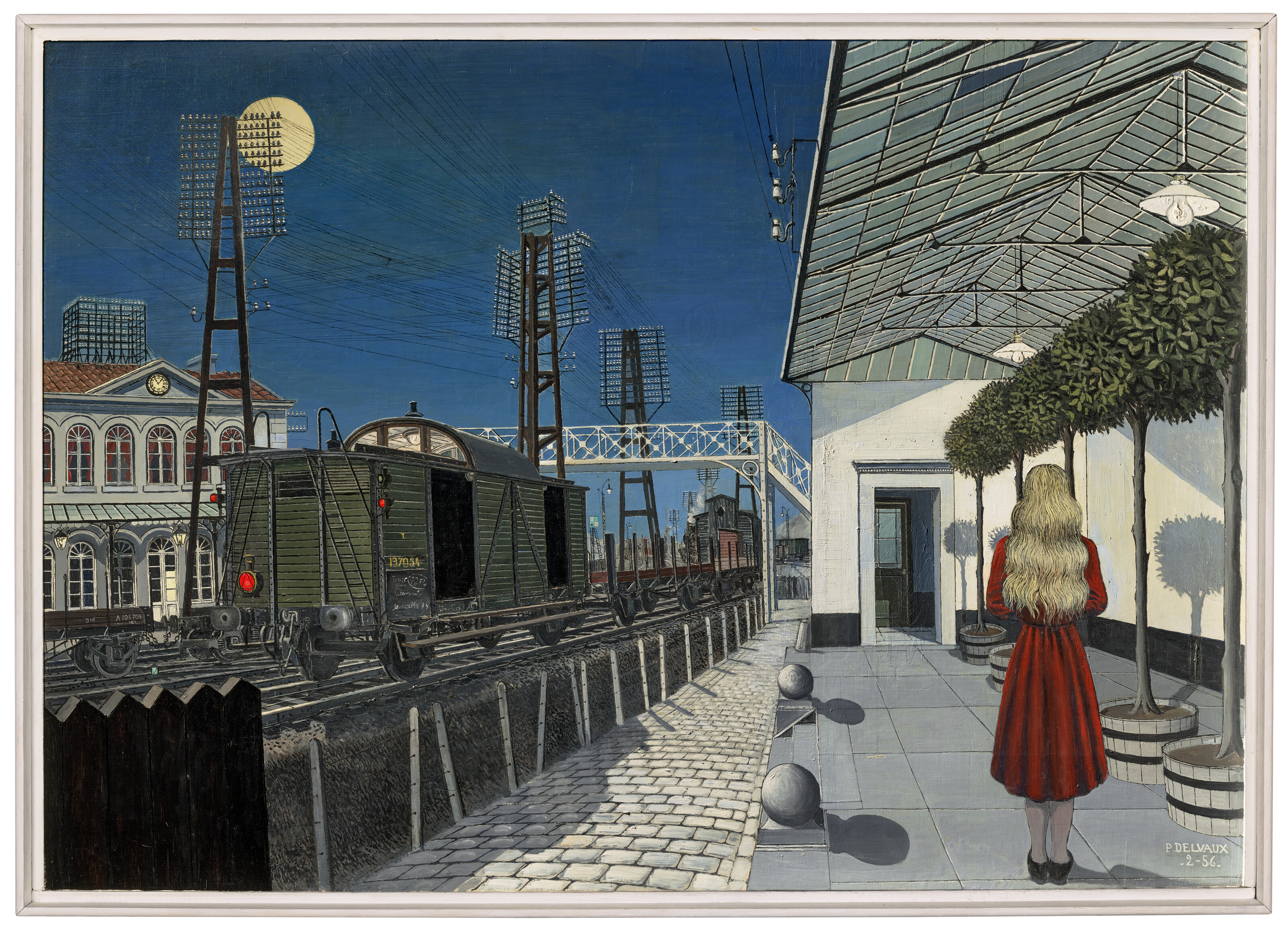 Paul Delvaux — Ночь Ноэля, изображение 2