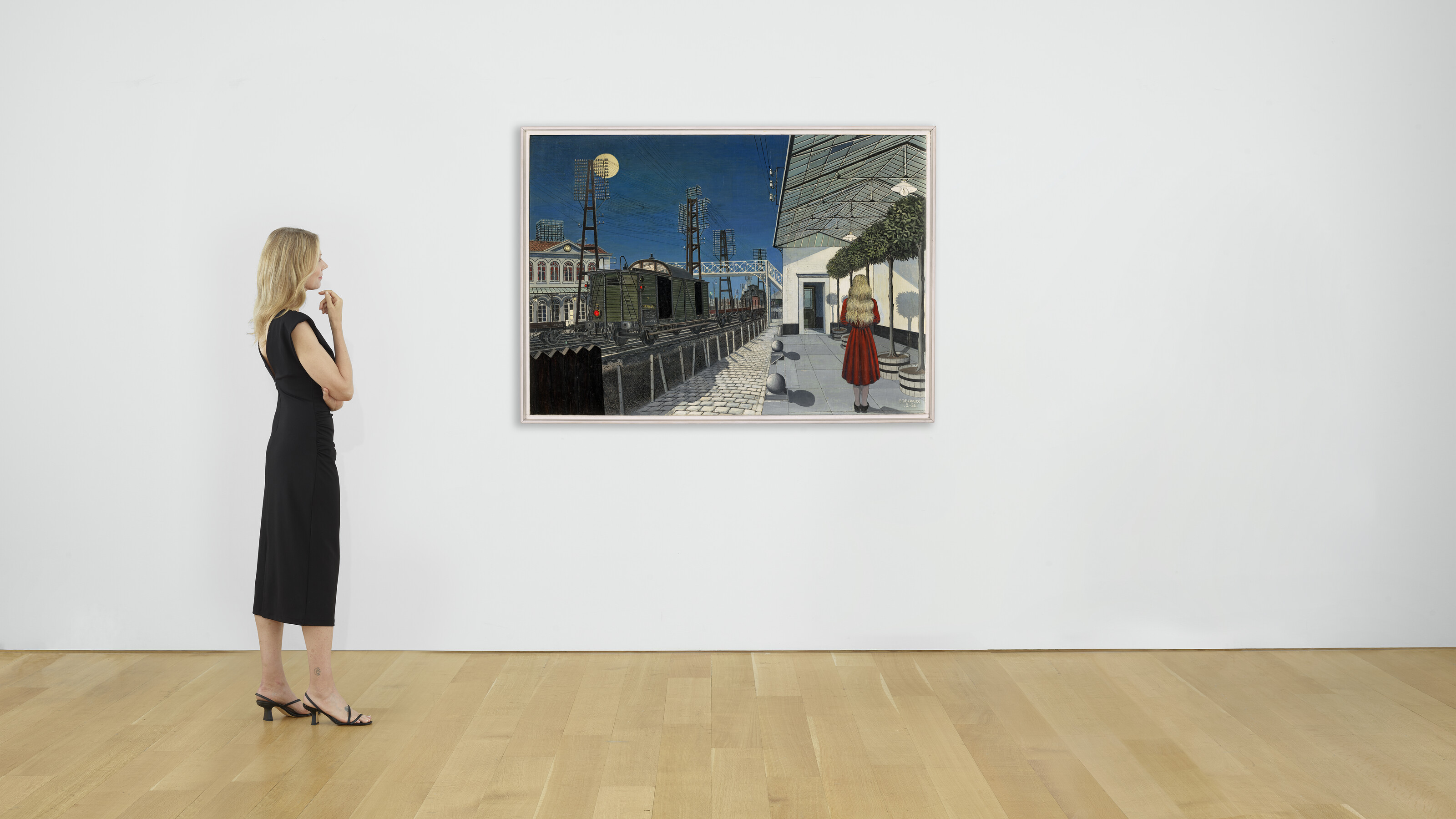 Paul Delvaux — Ночь Ноэля, изображение 3