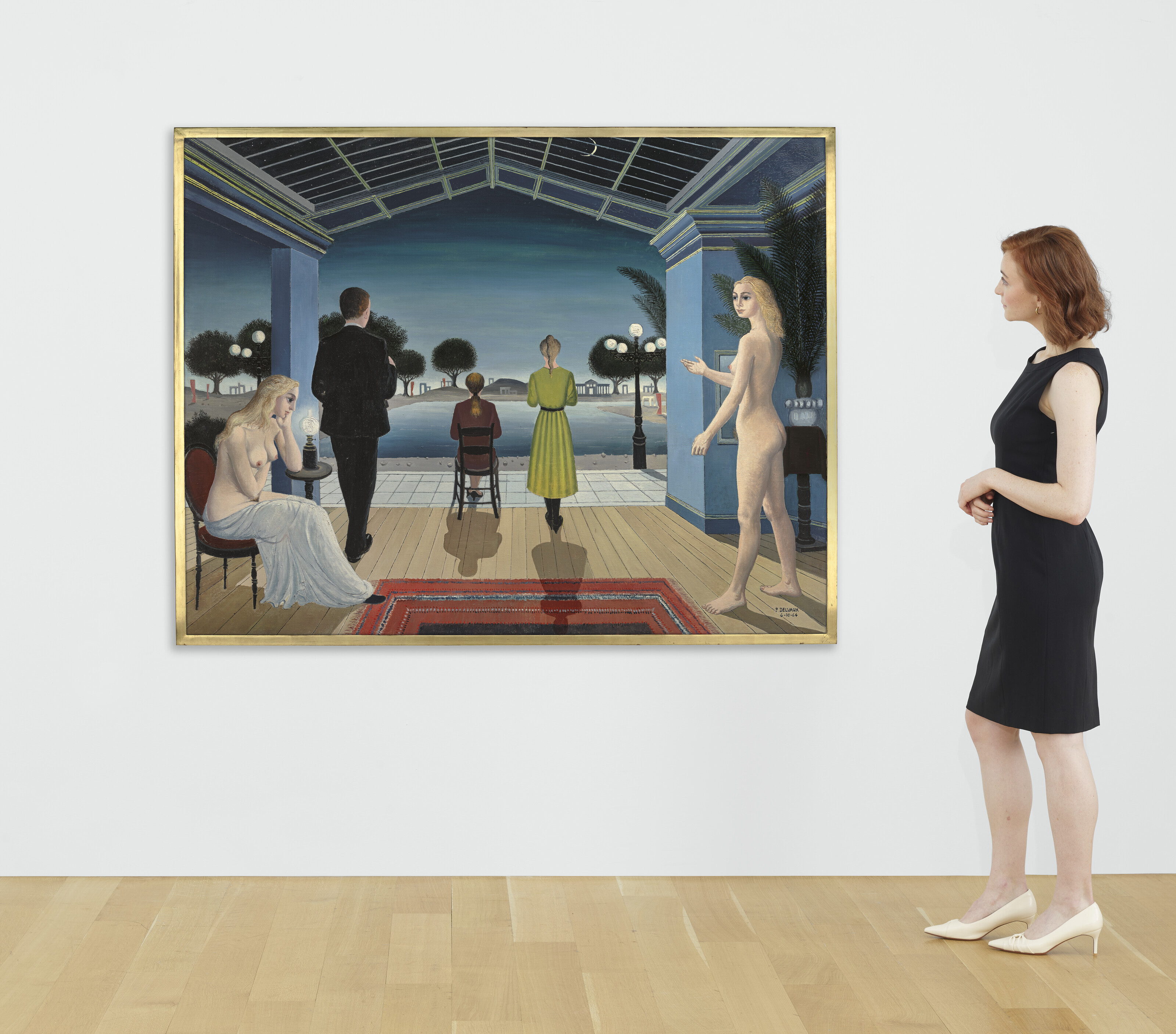 Paul Delvaux — Темница в Ла-вилле, изображение 4