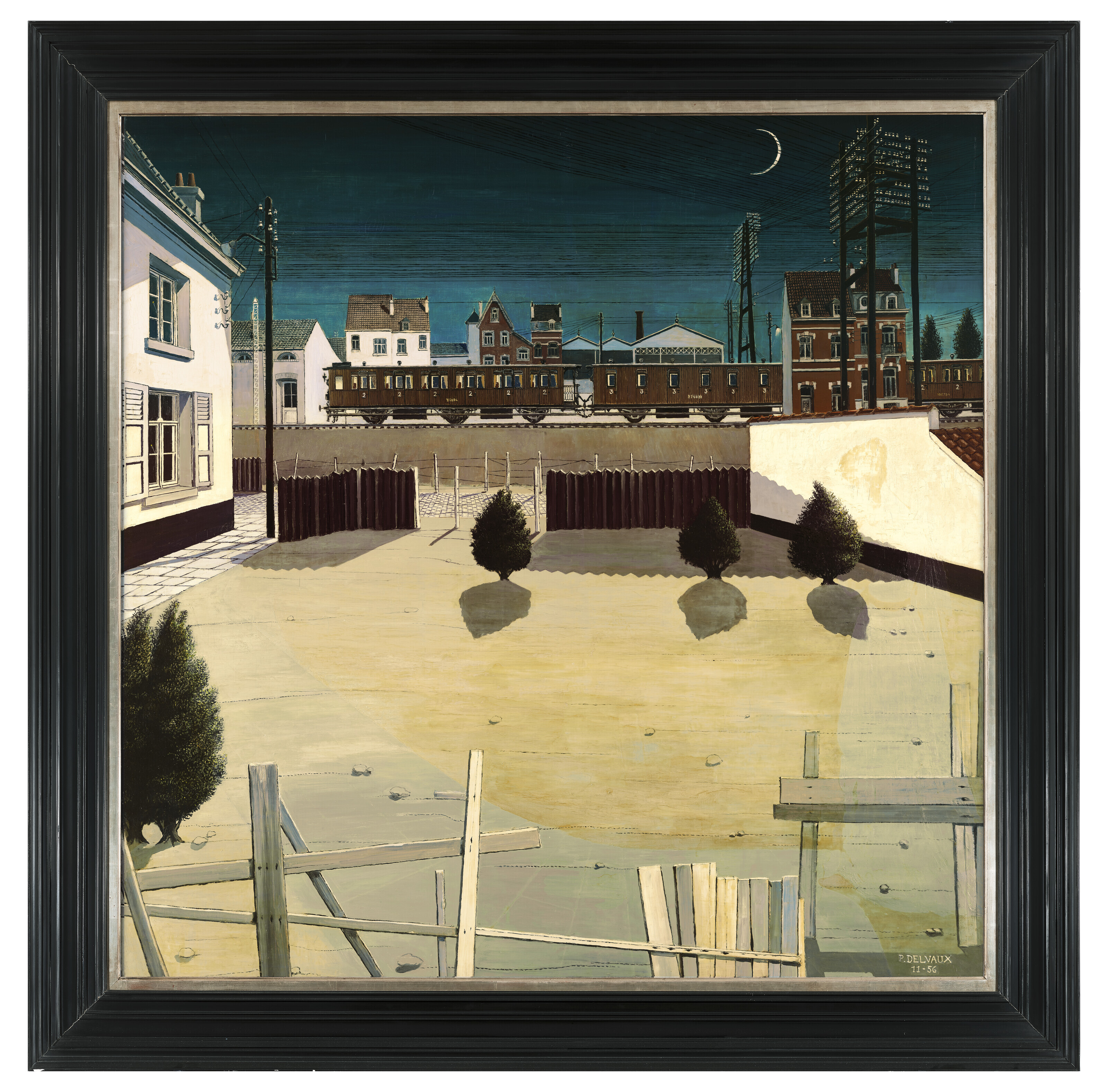 Paul Delvaux — Предместье, изображение 2