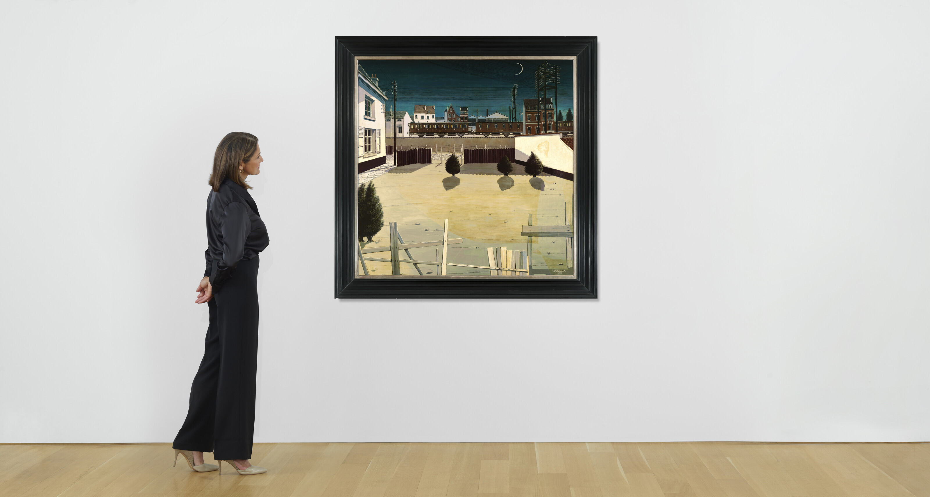 Paul Delvaux — Предместье, изображение 3